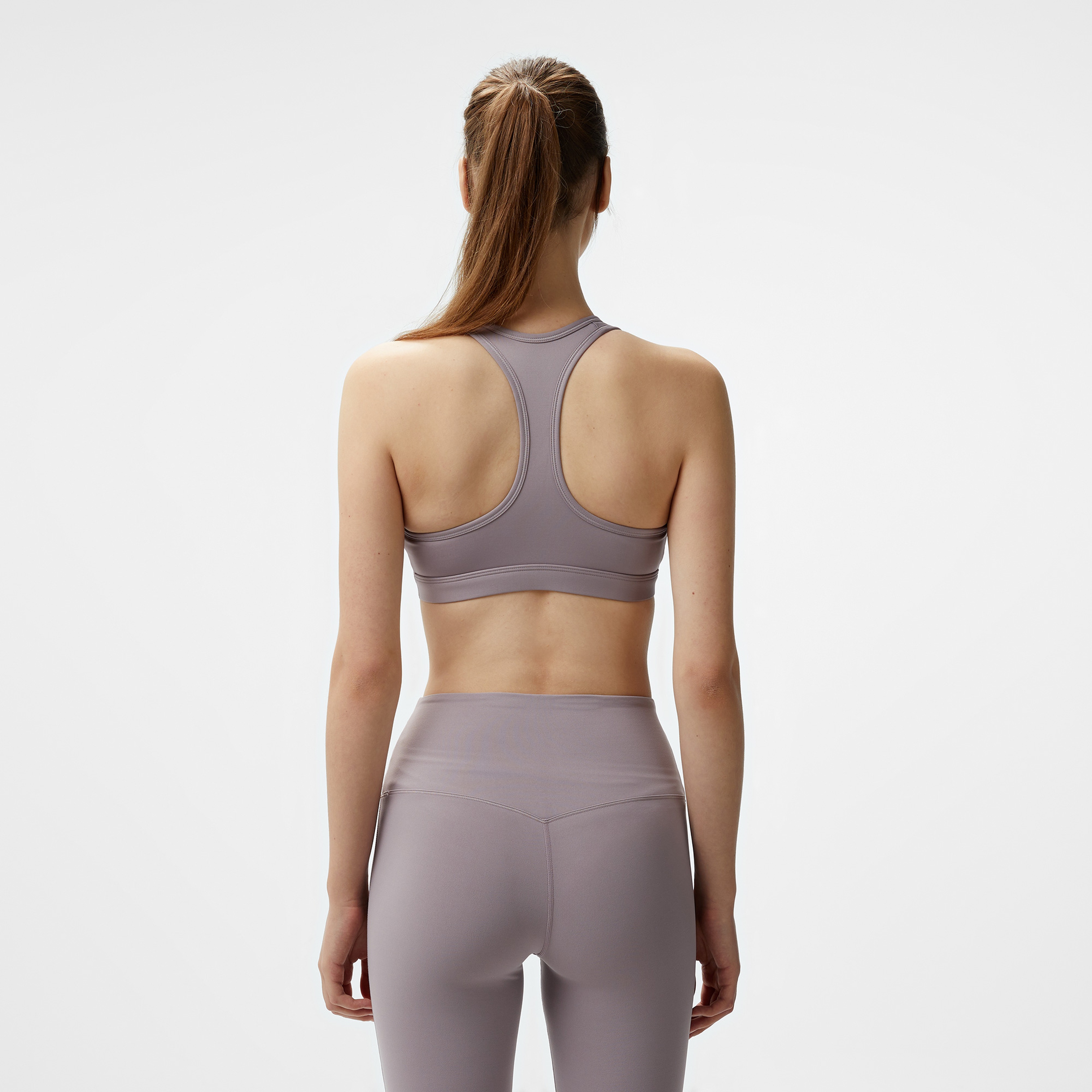 Nike Swoosh Medium Support Kadın Kahverengi Bra