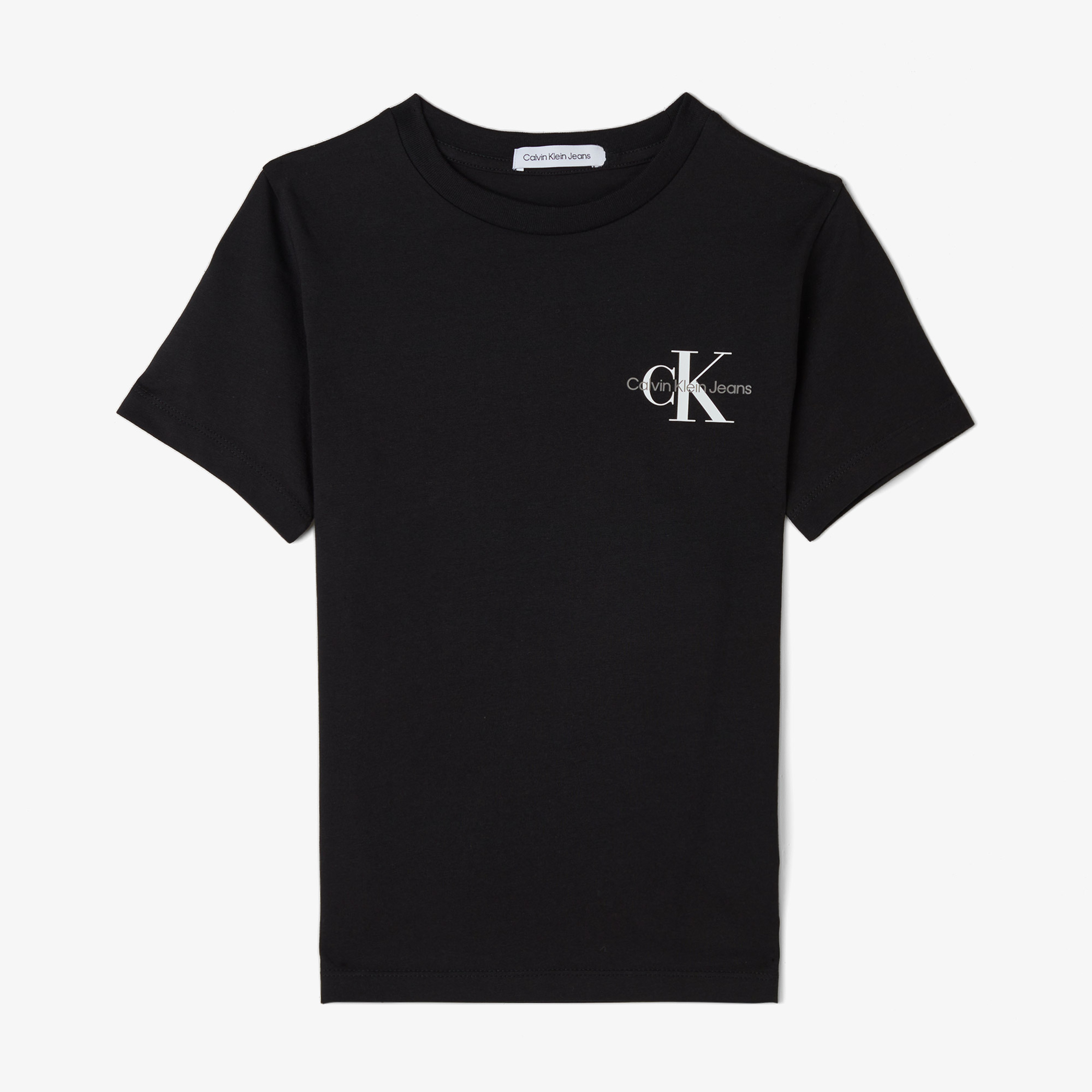 Calvin Klein Jeans Chest Monogram Çocuk Siyah T-Shirt