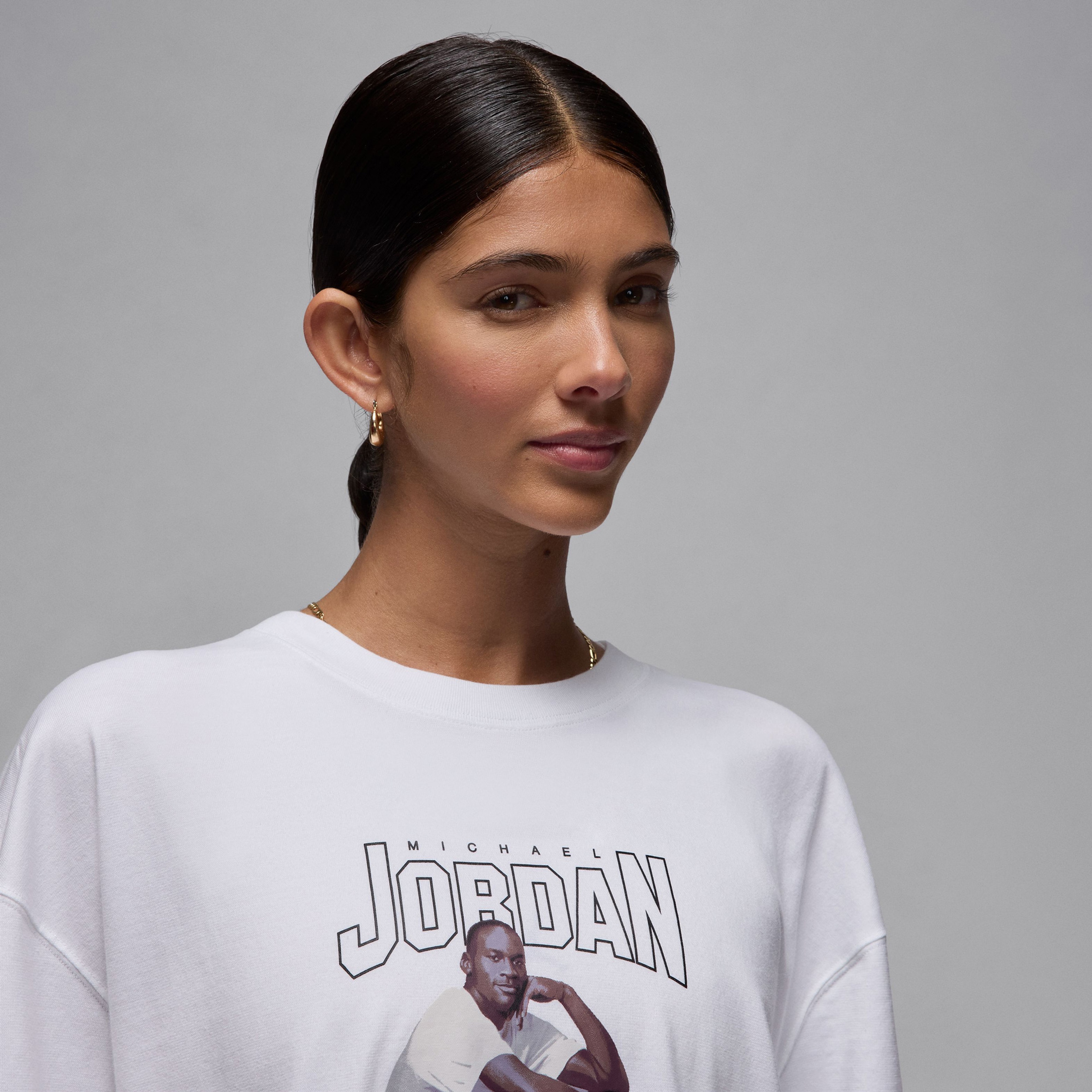 Jordan Kadın Beyaz T-Shirt