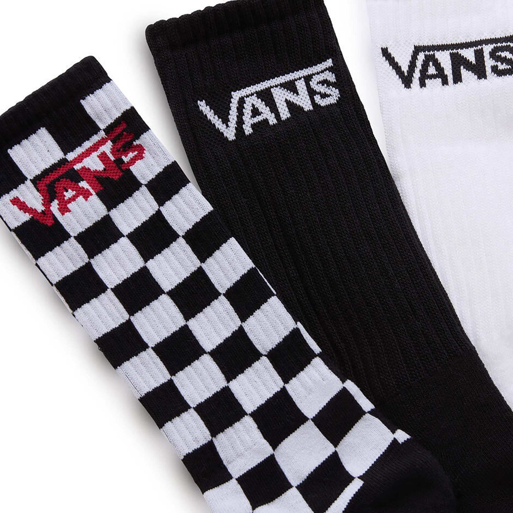 Vans Classic Crew Erkek Siyah Çorap