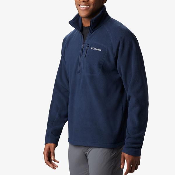 Columbia Fast Trek III Half Zip Erkek Lacivert Polar