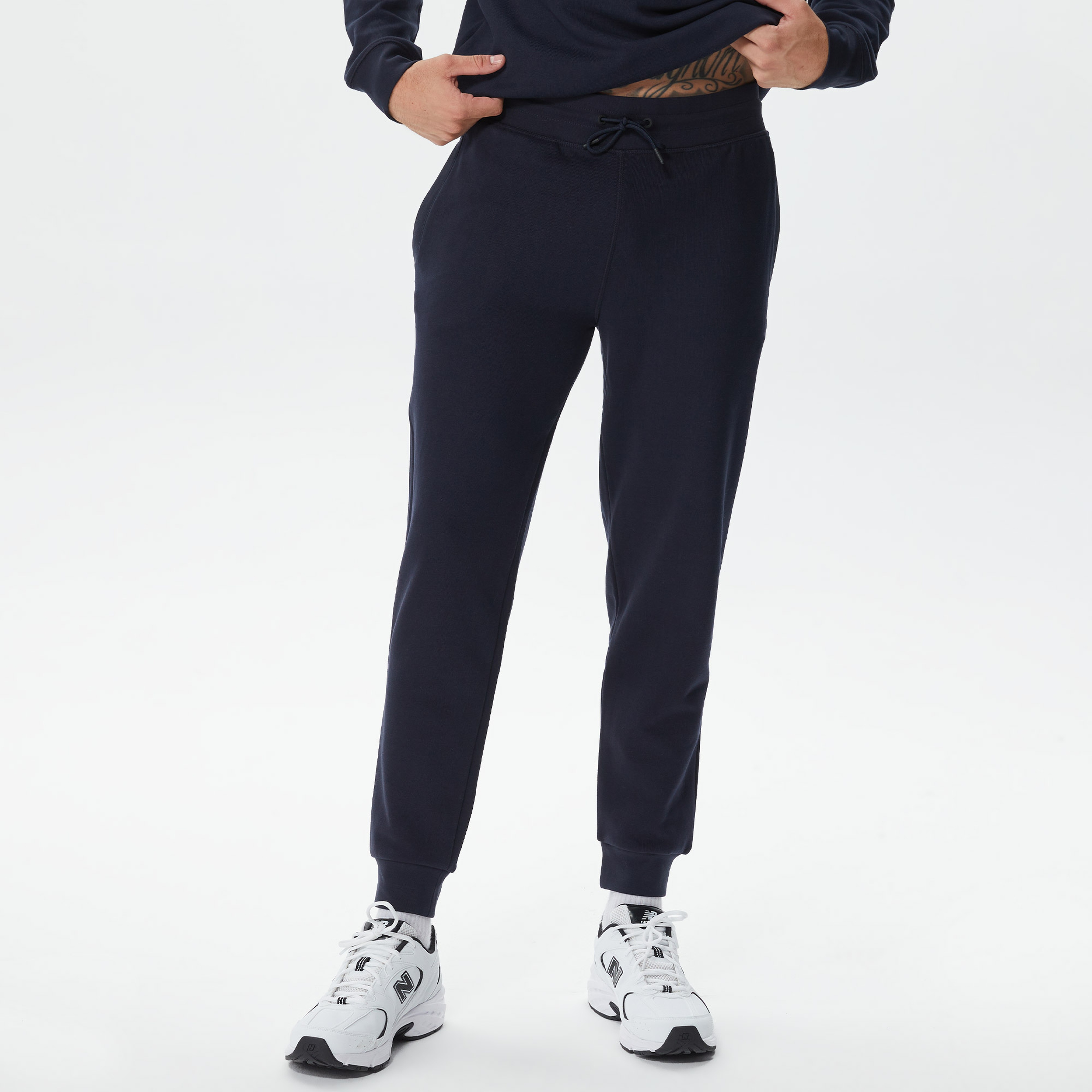 Guess Aldwin Long Erkek Lacivert Eşofman Altı