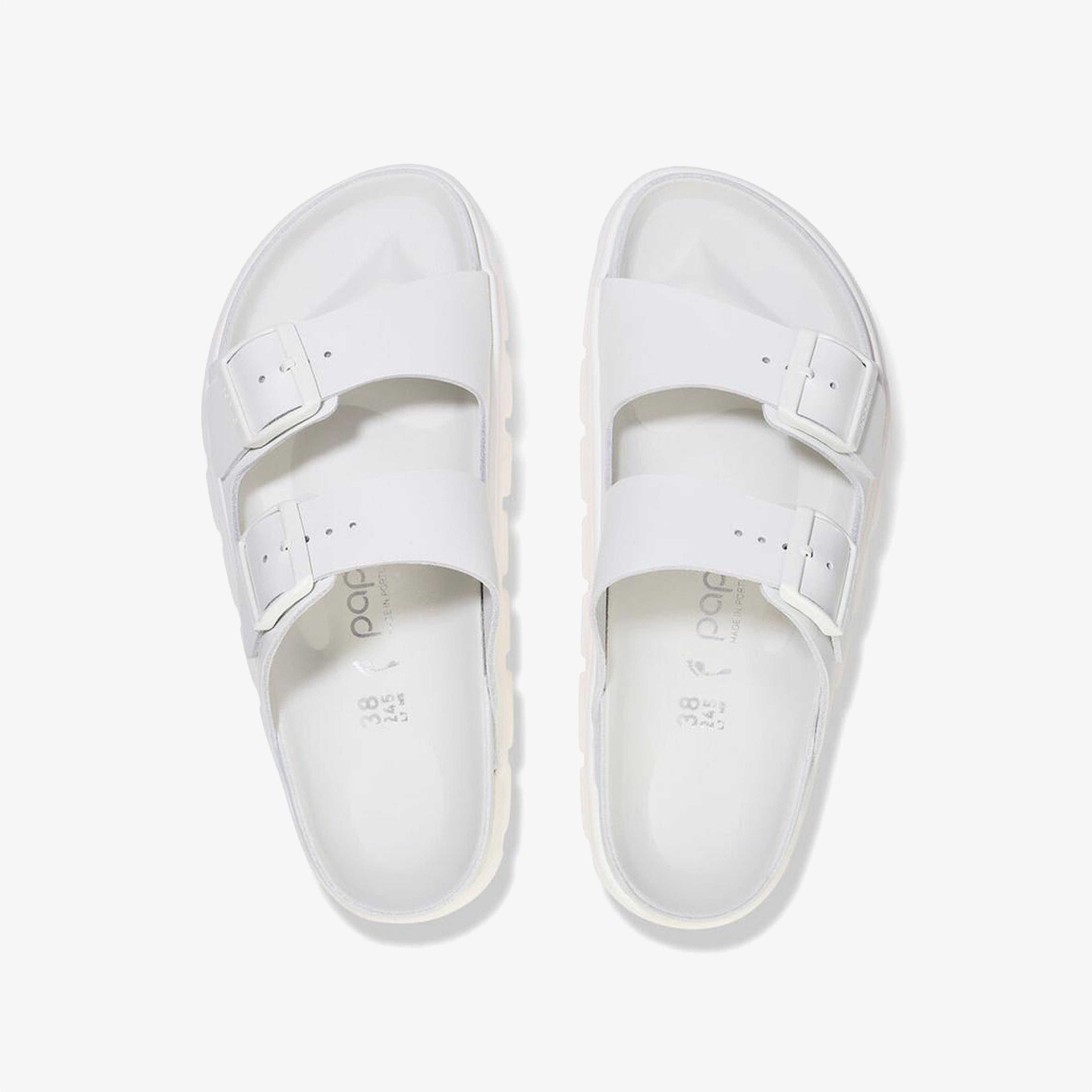 Birkenstock Arizona Chunky Kadın Beyaz Terlik