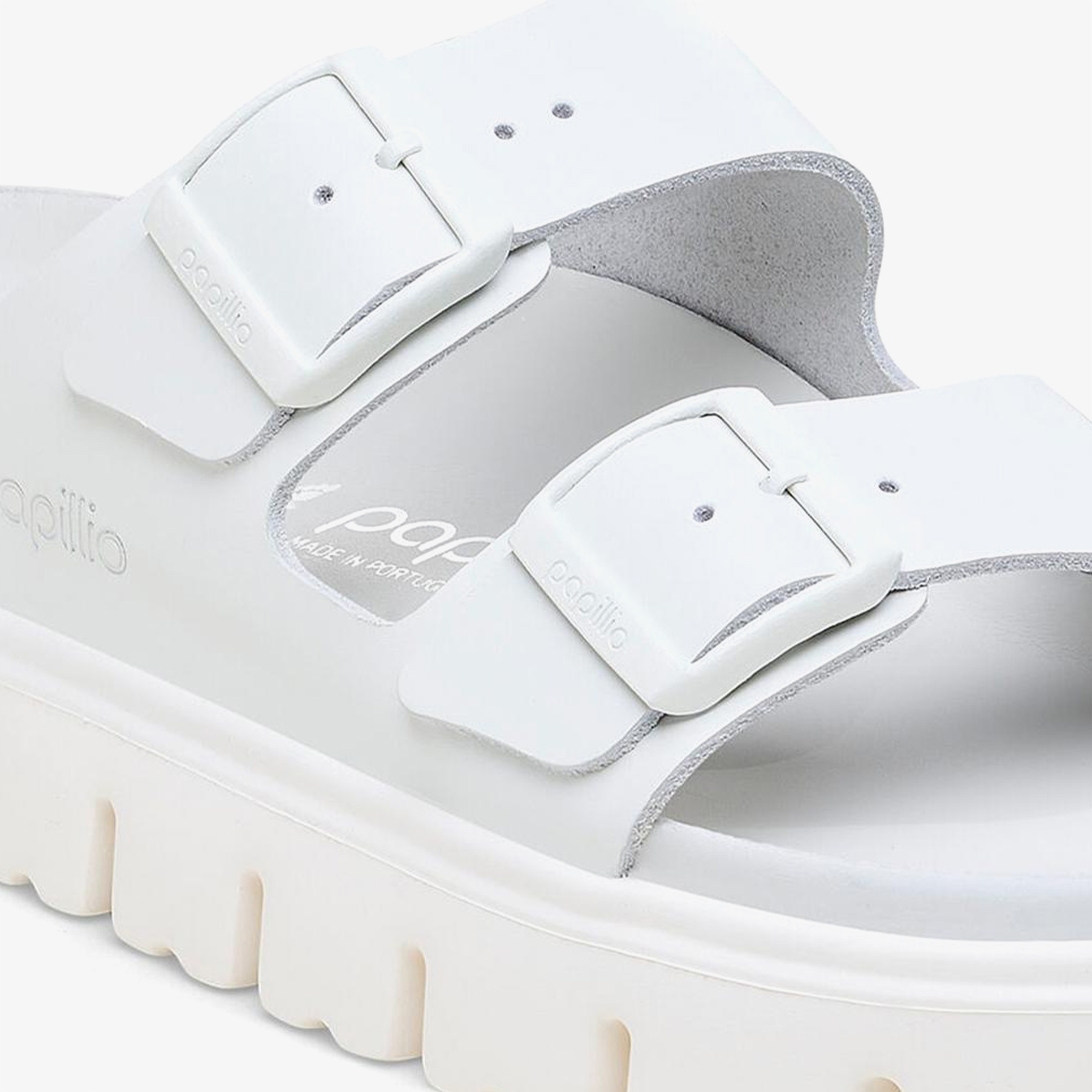 Birkenstock Arizona Chunky Kadın Beyaz Terlik