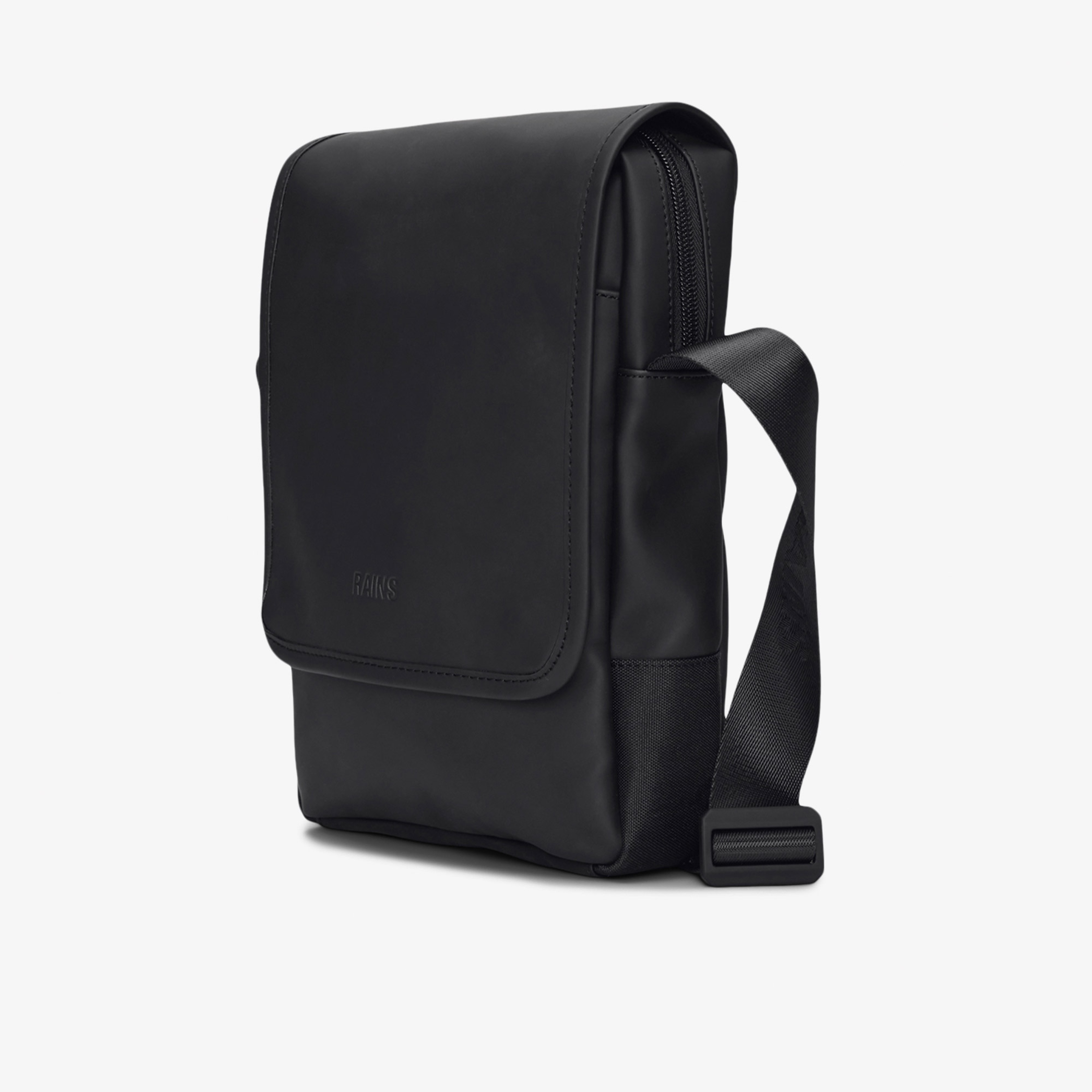 Rains Trail Reporter Bag W3 Unisex Siyah Omuz Çantası