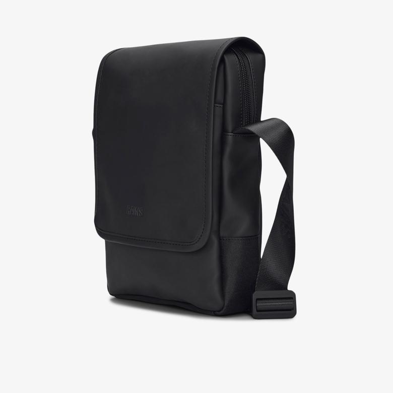 Rains Trail Reporter Bag W3 Unisex Siyah Omuz Çantası