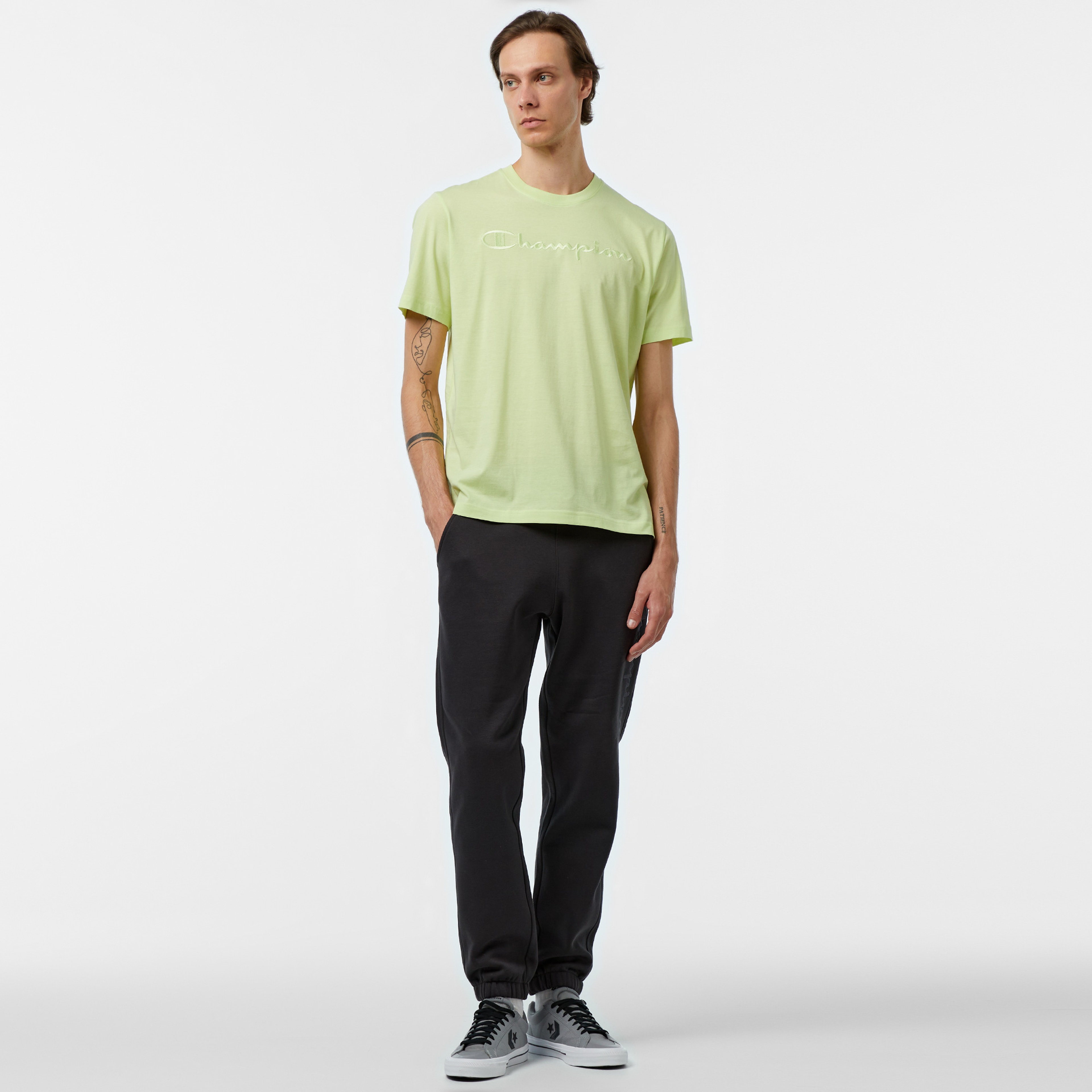 Champion Erkek Sarı T-Shirt