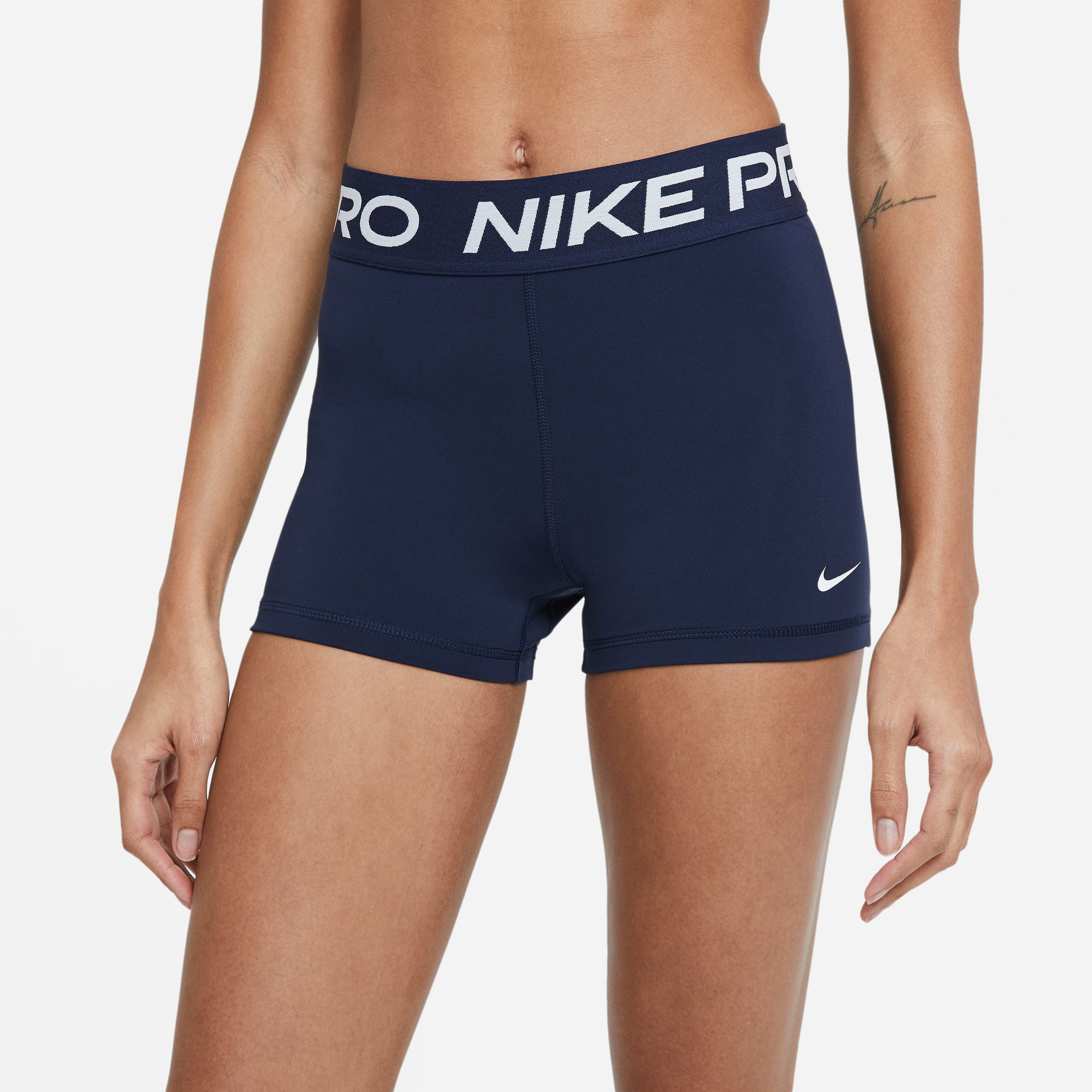 Nike Pro 365 Short 7 cm Kadın Mavi Tayt