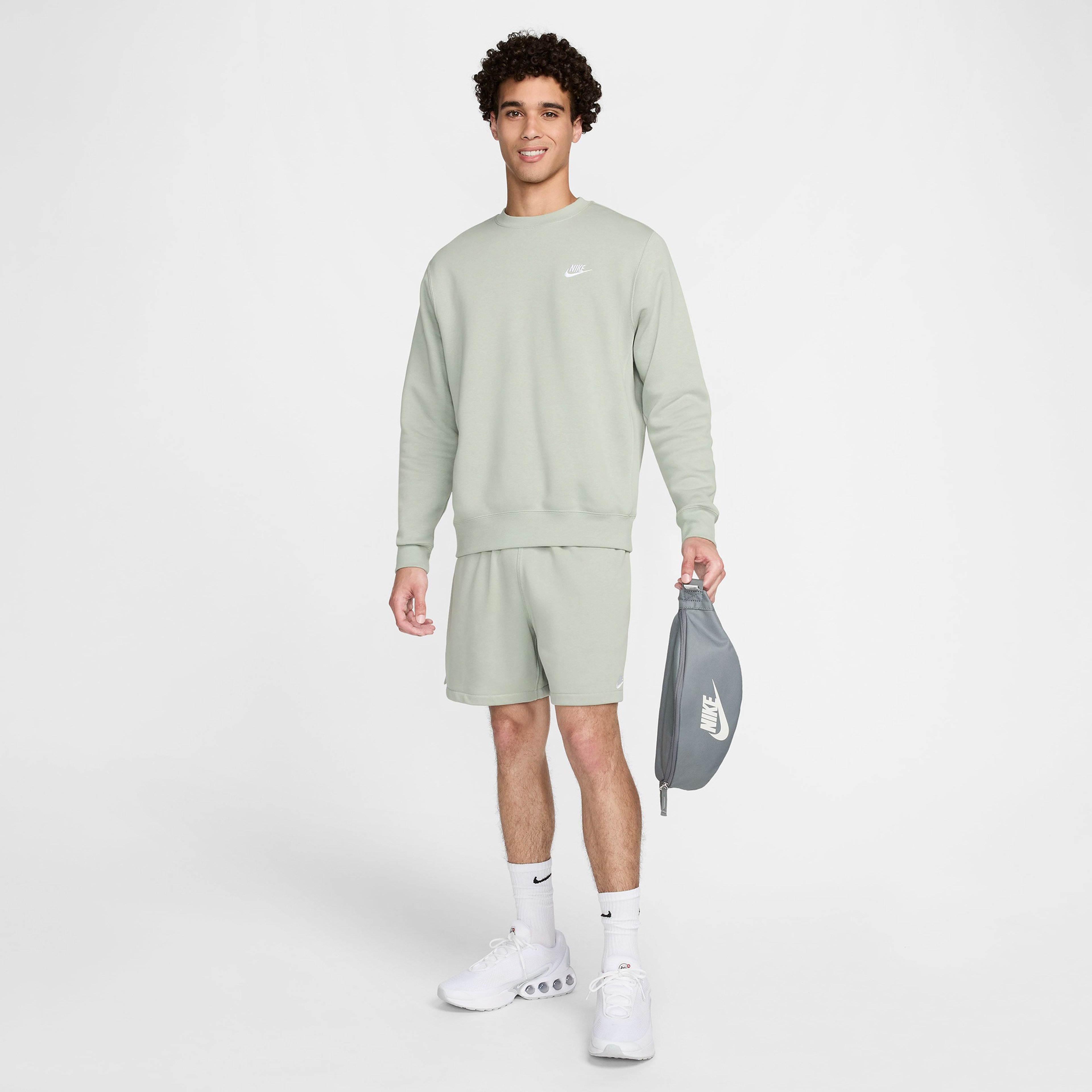 Nike Heritage Unisex Gri Bel Çantası