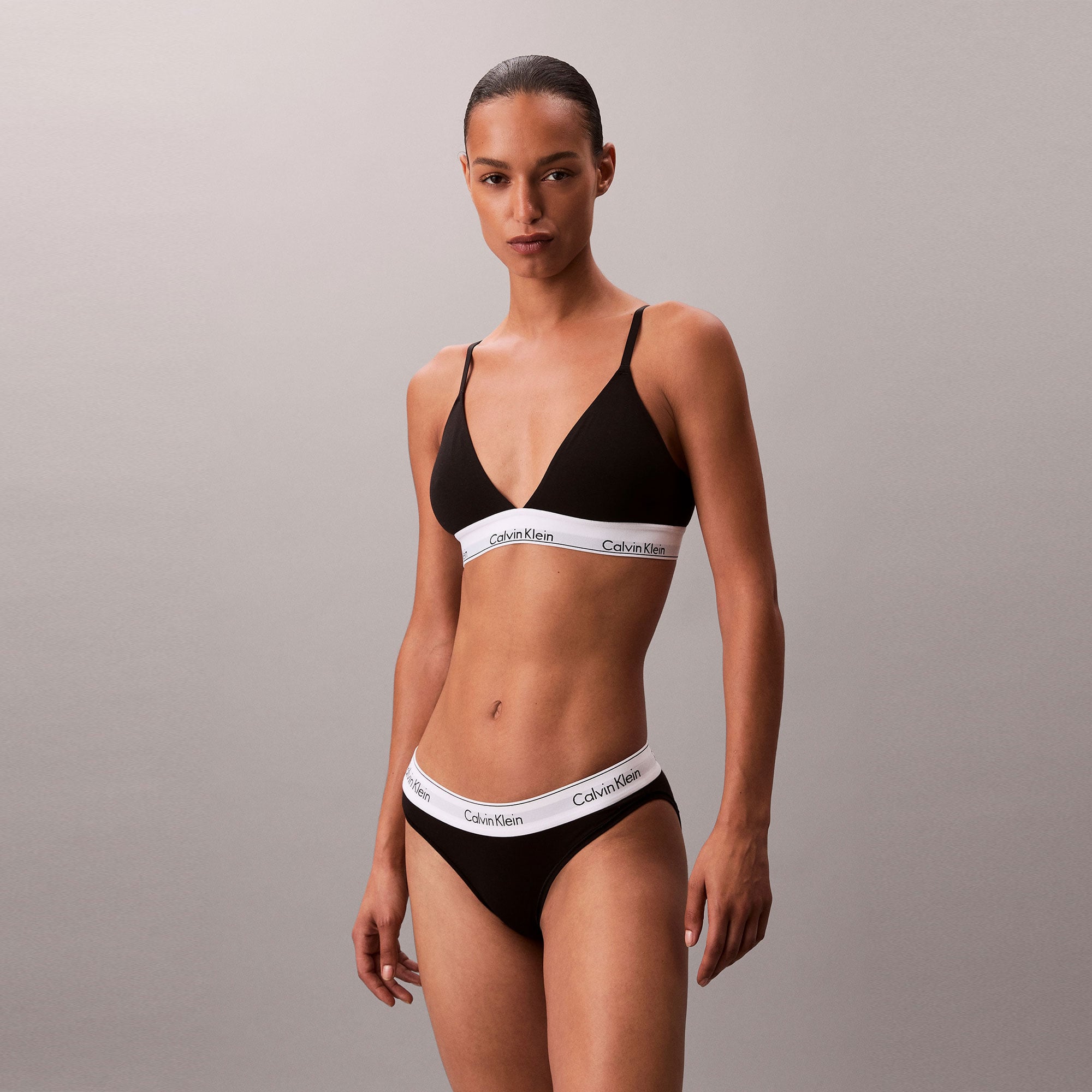 Calvin Klein Lightly Lined Kadın Siyah Bra & Spor Sütyeni
