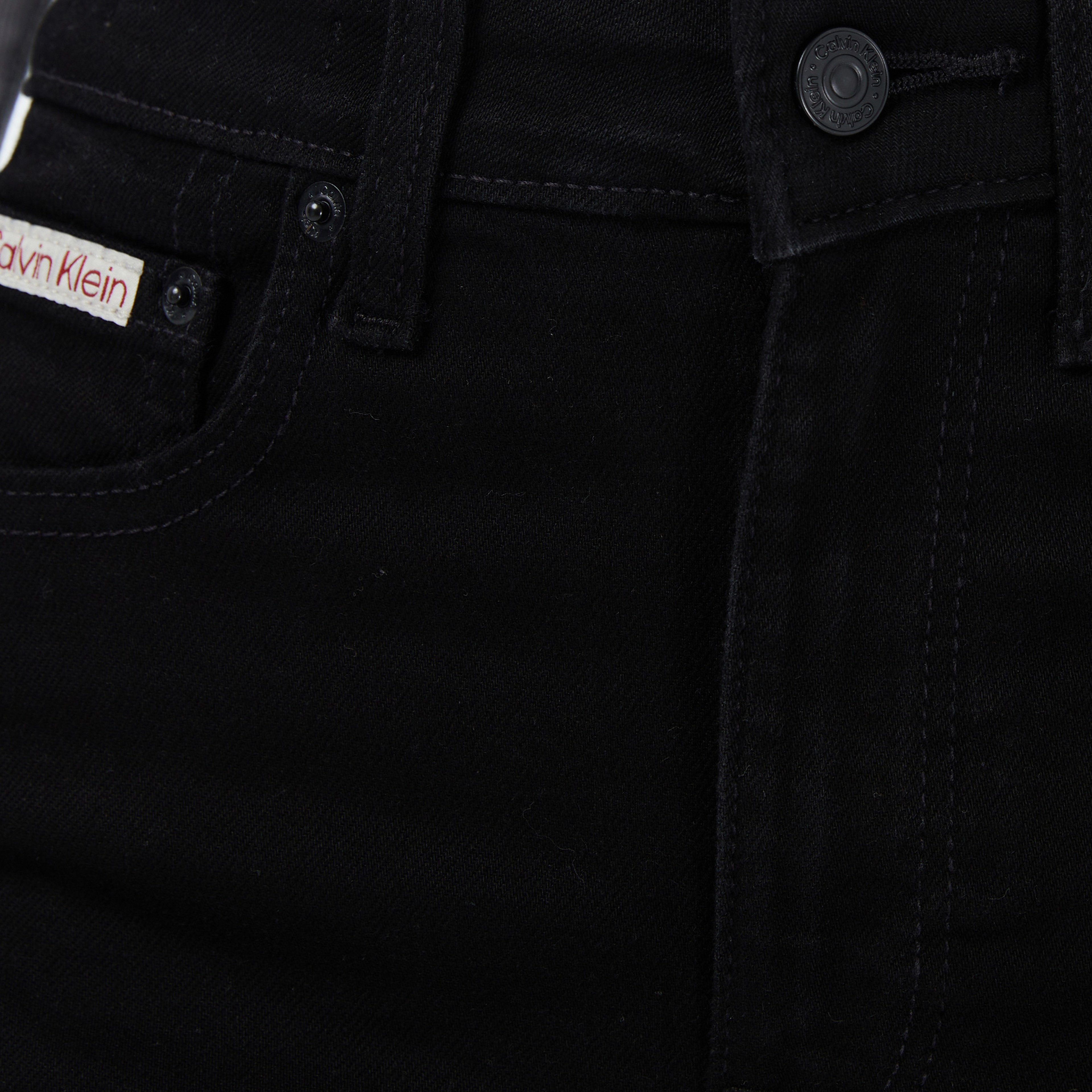 Calvin Klein High Rise Flare Classic Black Kadın Siyah Jean