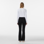 Calvin Klein High Rise Flare Classic Black Kadın Siyah Jean