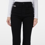 Calvin Klein High Rise Flare Classic Black Kadın Siyah Jean