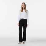 Calvin Klein High Rise Flare Classic Black Kadın Siyah Jean