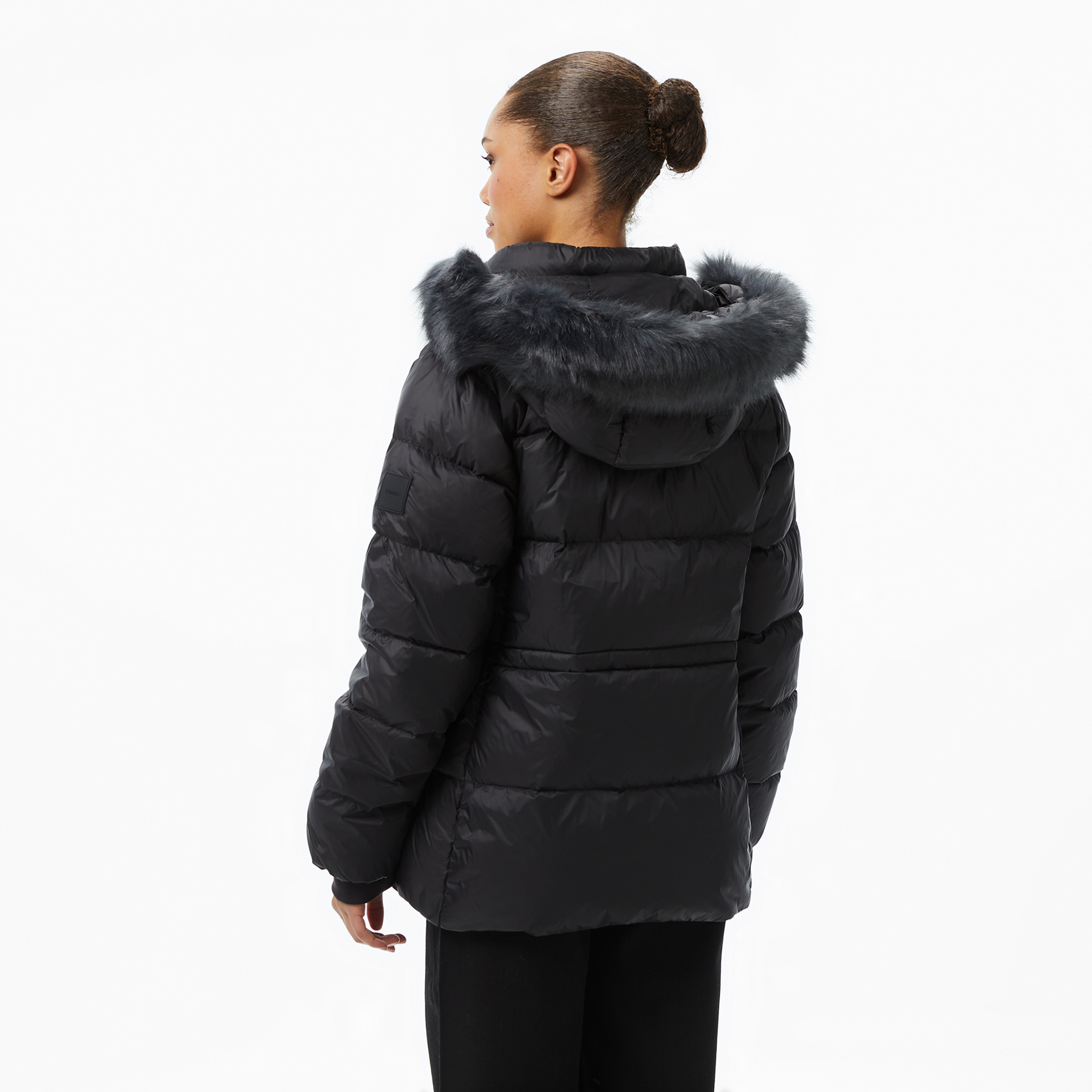 Calvin Klein Mid Down Kadın Siyah Ceket