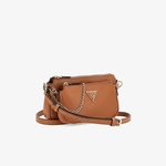 Guess Bramina Kadın Kahverengi Çapraz Çanta