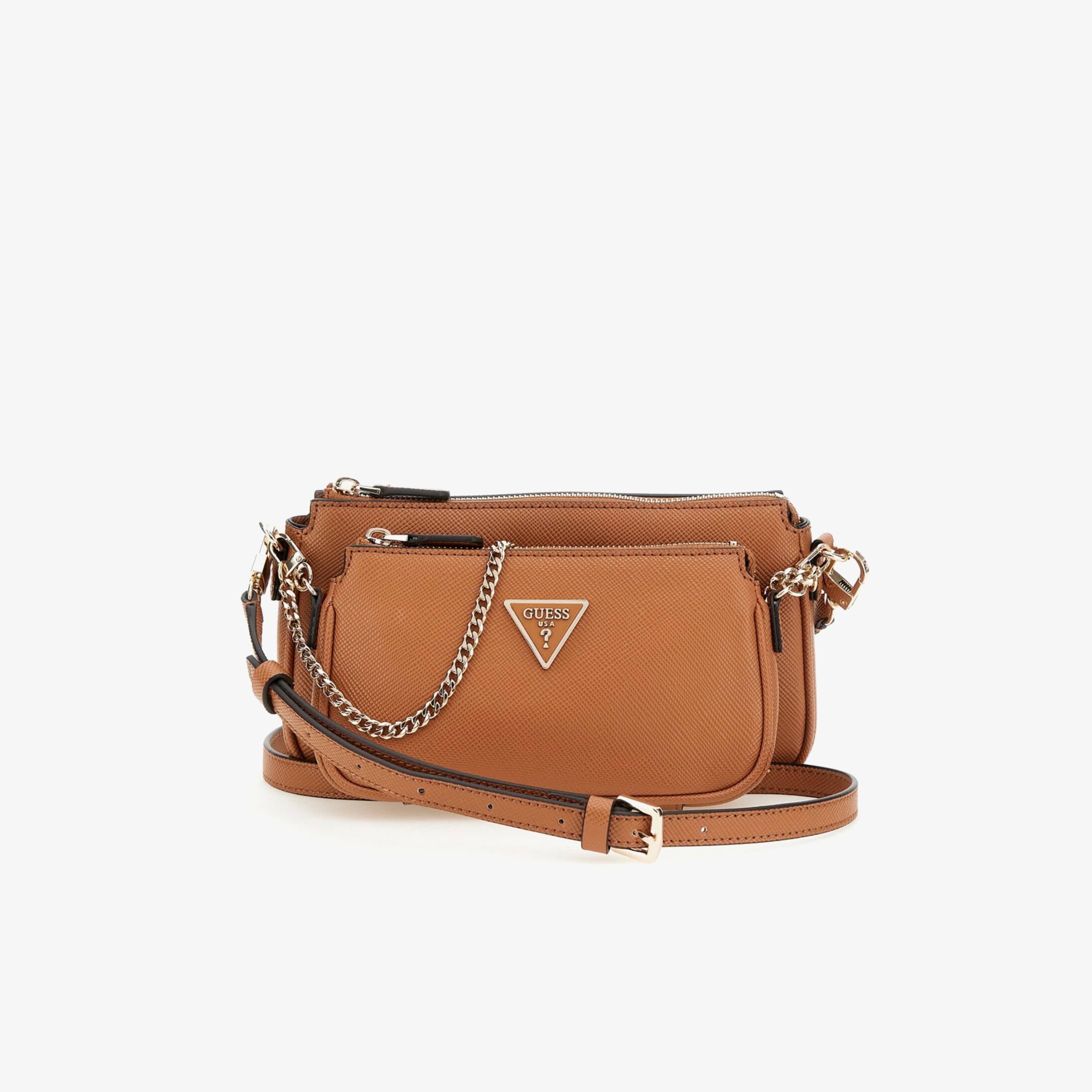 Guess Bramina Kadın Kahverengi Çapraz Çanta