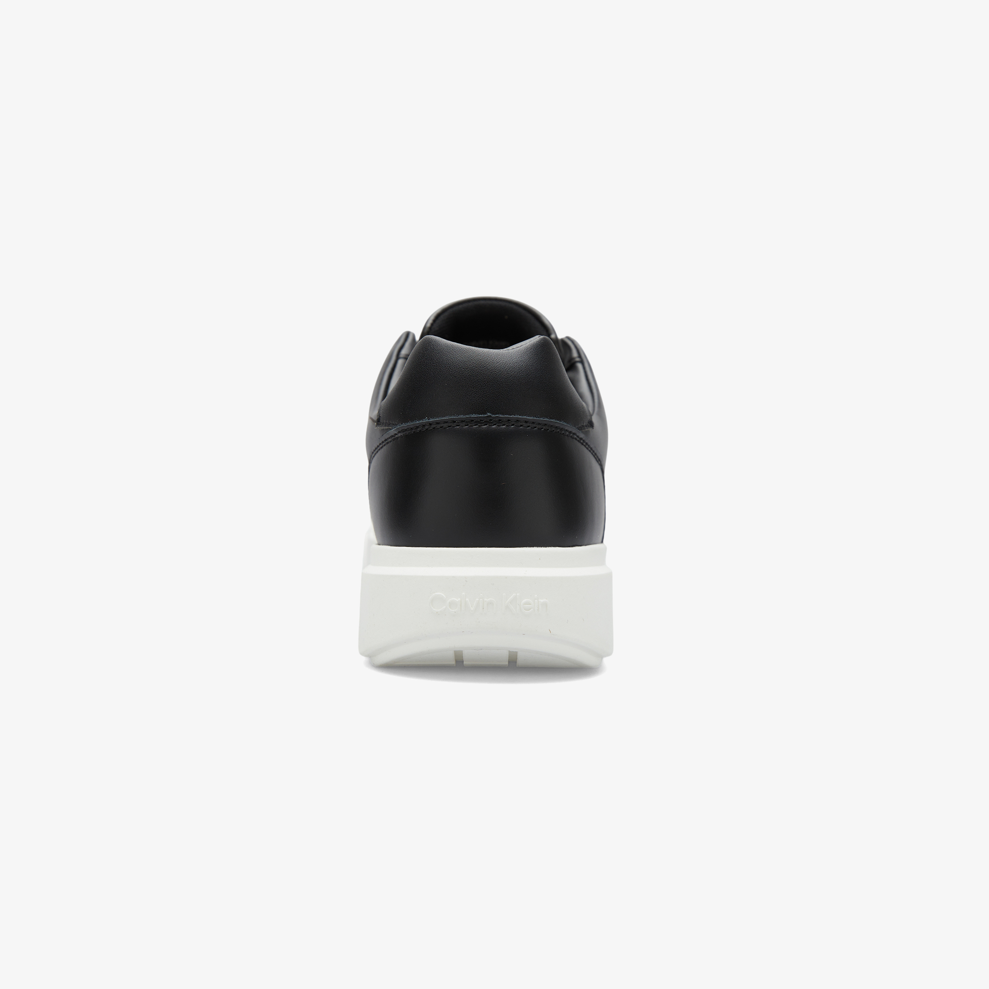 Calvin Klein Chunky Cupsole Hide Lace Up Erkek Siyah