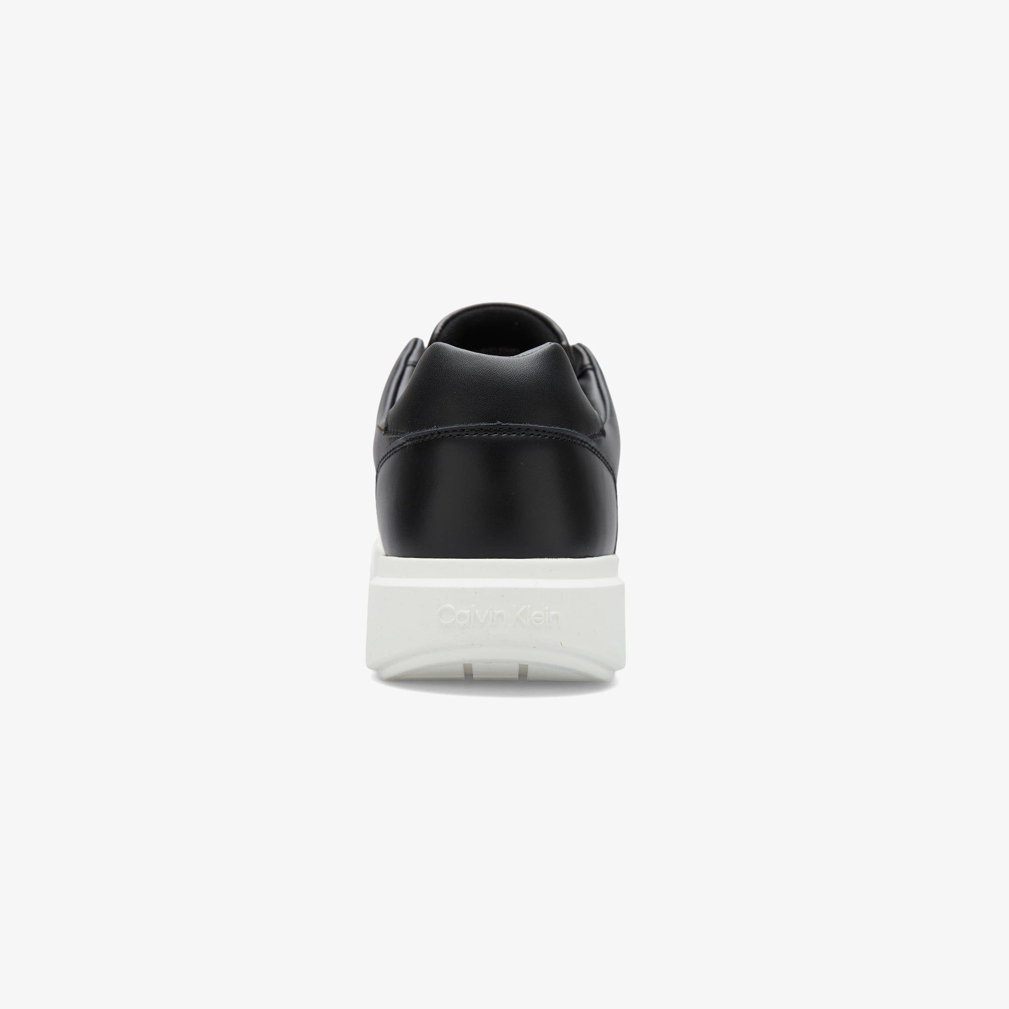Calvin Klein Chunky Cupsole Hide Lace Up  Erkek Siyah Sneaker