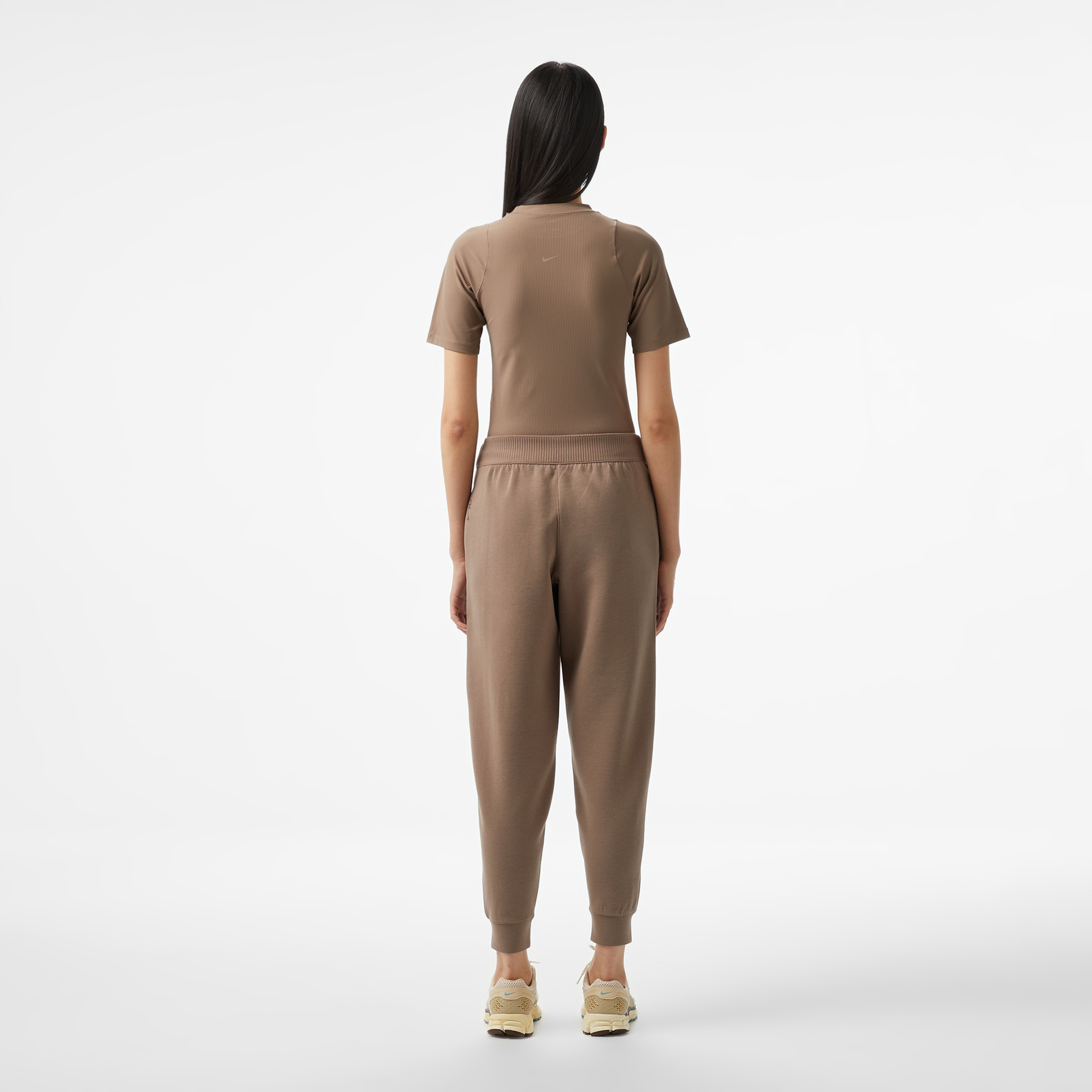 Nike Dri-Fit Jogger Kadın Kahverengi Eşofman Altı