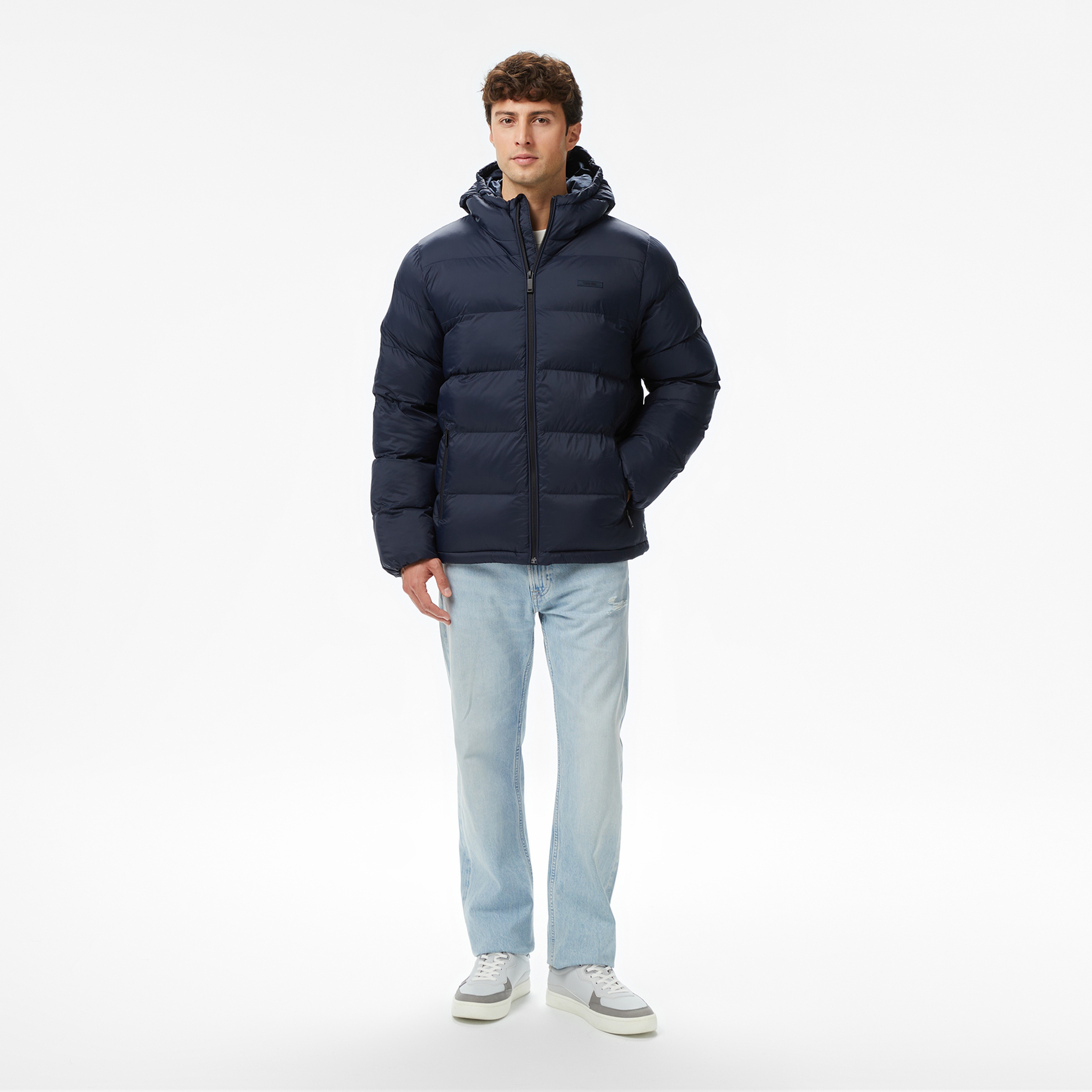 Calvin Klein Erkek Mavi Ceket