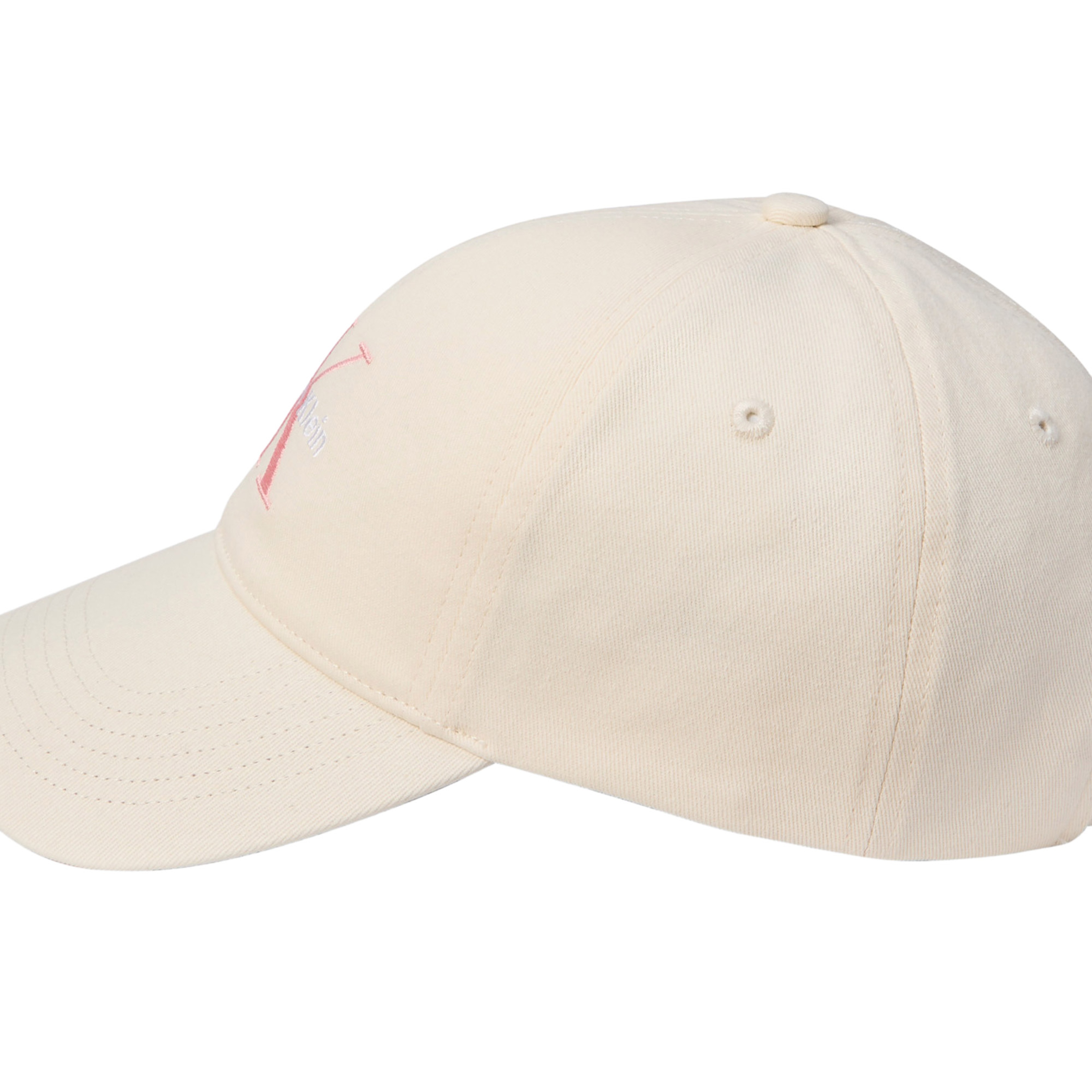 Calvin Klein Monologo Embroidery Baseball Kadın Bej Şapka