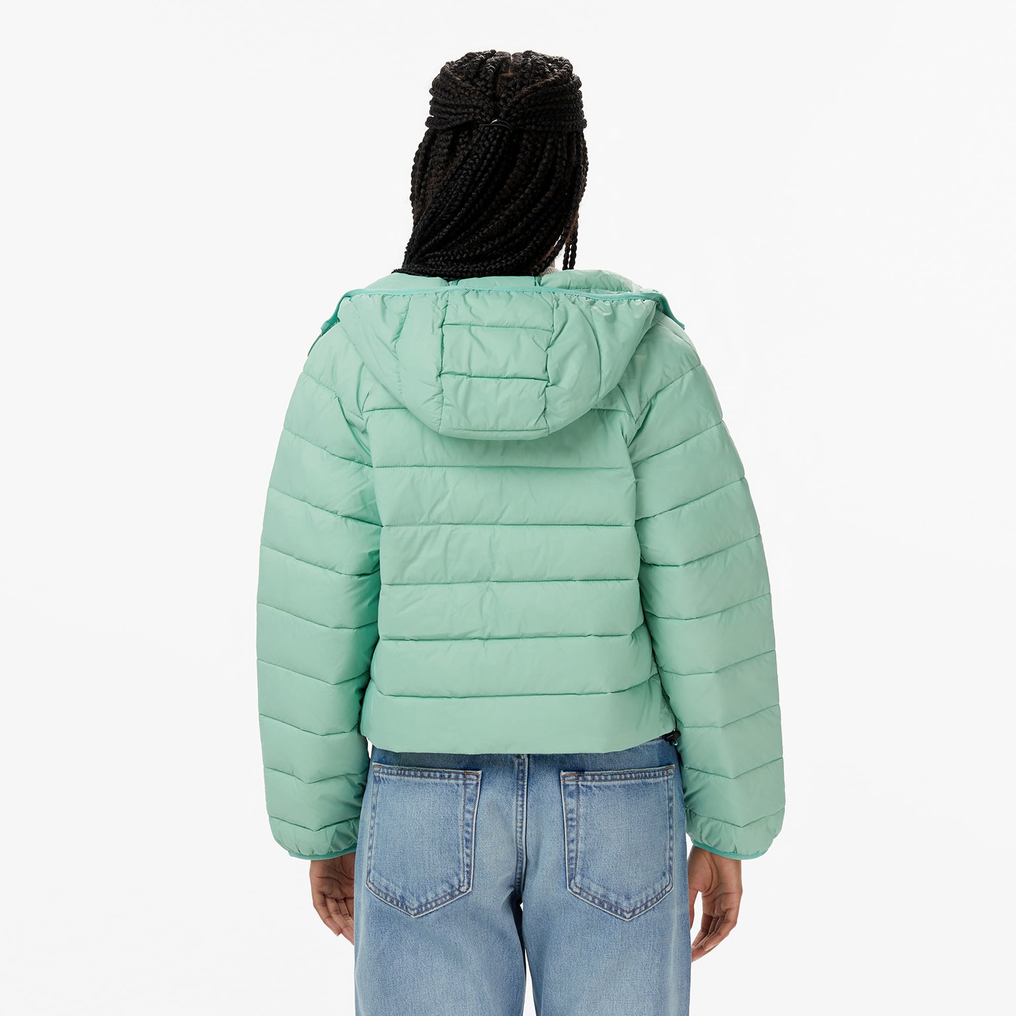 Calvin Klein Lightweight Quilted Kadın Yeşil Mont