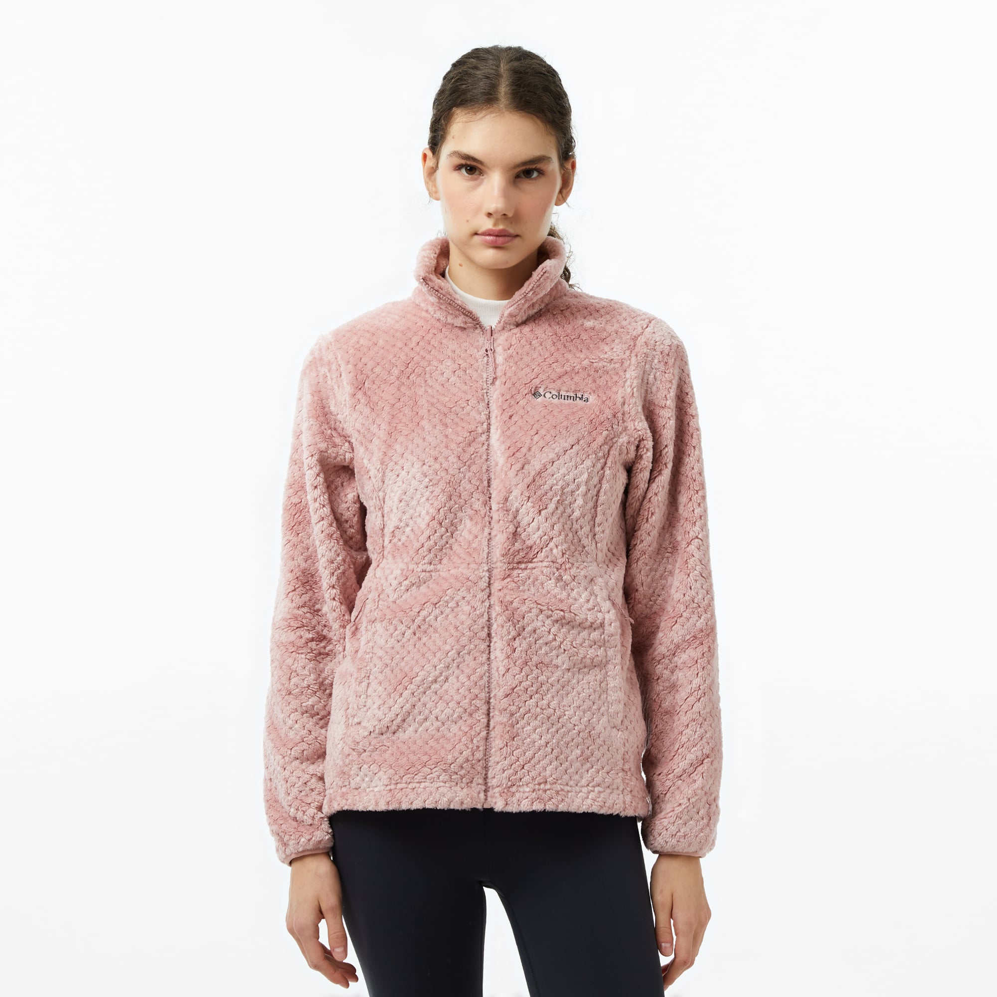 Columbia Bugaboo III Fleece Interchange Kadın Bordo Mont