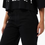 Calvin Klein Tencel Ultra High Wide Leg Class Kadın Siyah Jean