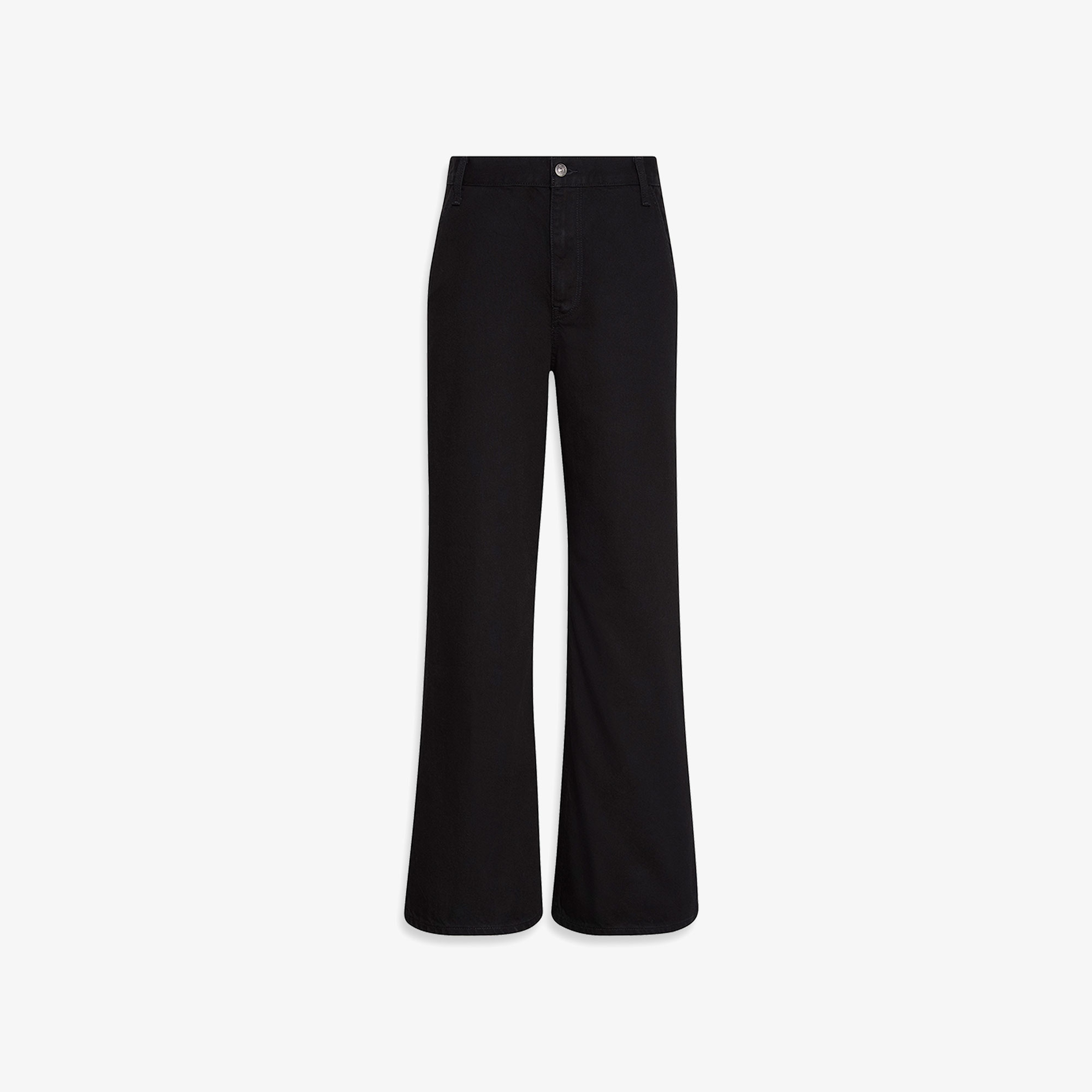 Calvin Klein Tencel Ultra High Wide Leg Class Kadın Siyah Jean