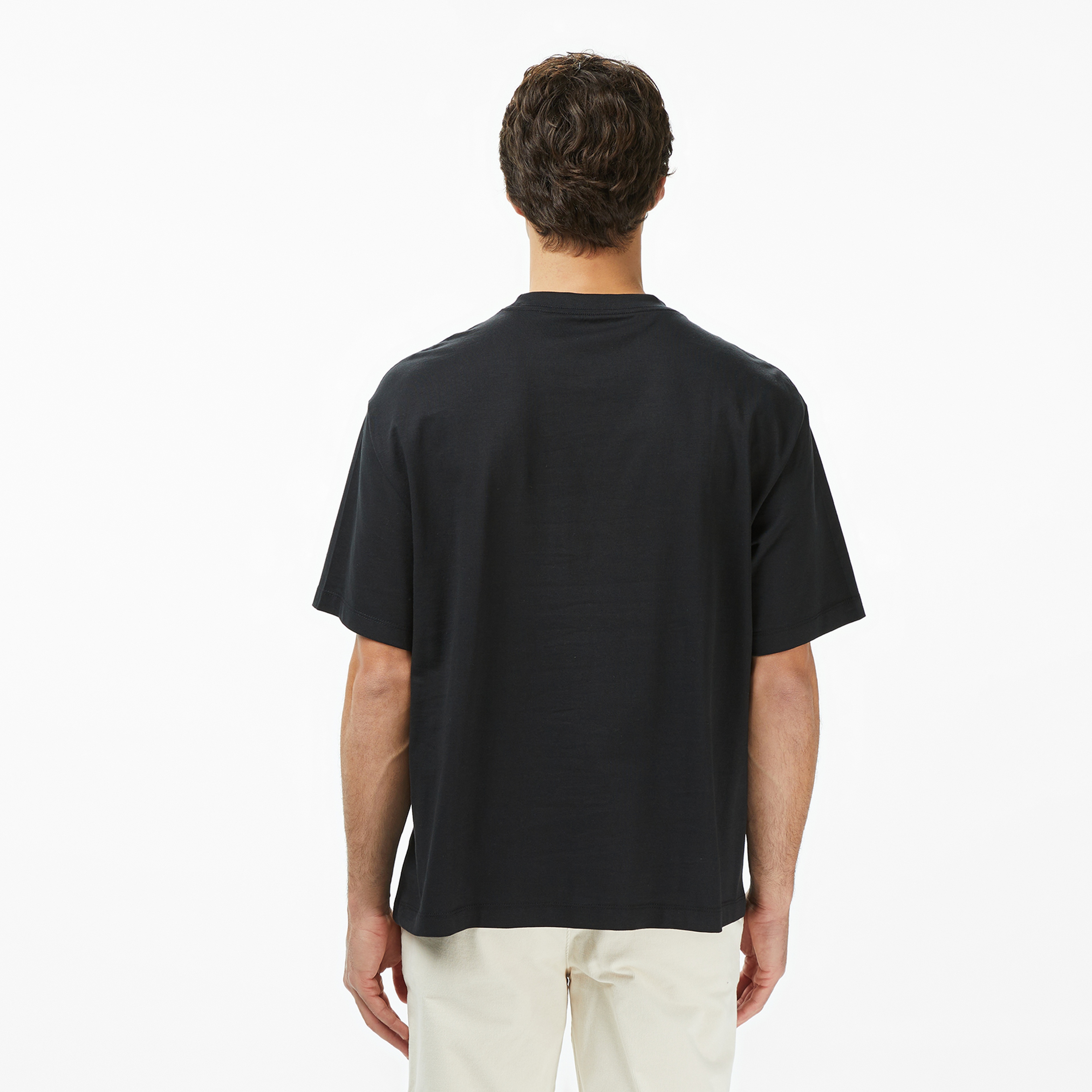 Calvin Klein Cursive Graphic Erkek Siyah T-Shirt