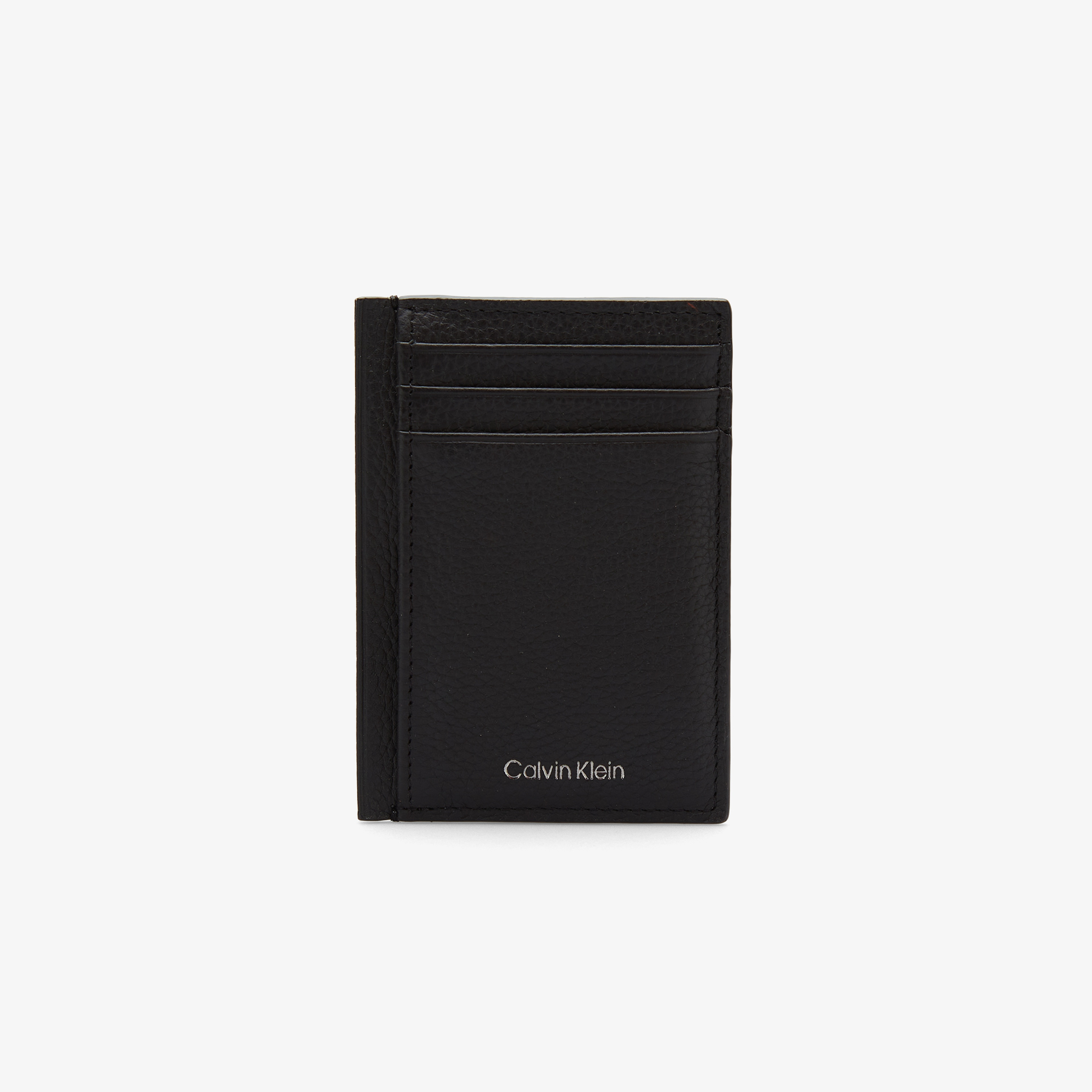 Calvin Klein Foil Emboss Erkek Siyah Kartlık