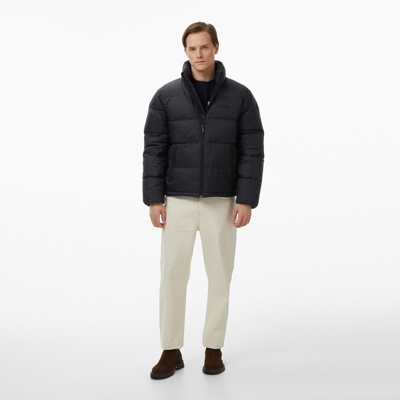 Calvin Klein Nylon Down Puffer Erkek Siyah Ceket