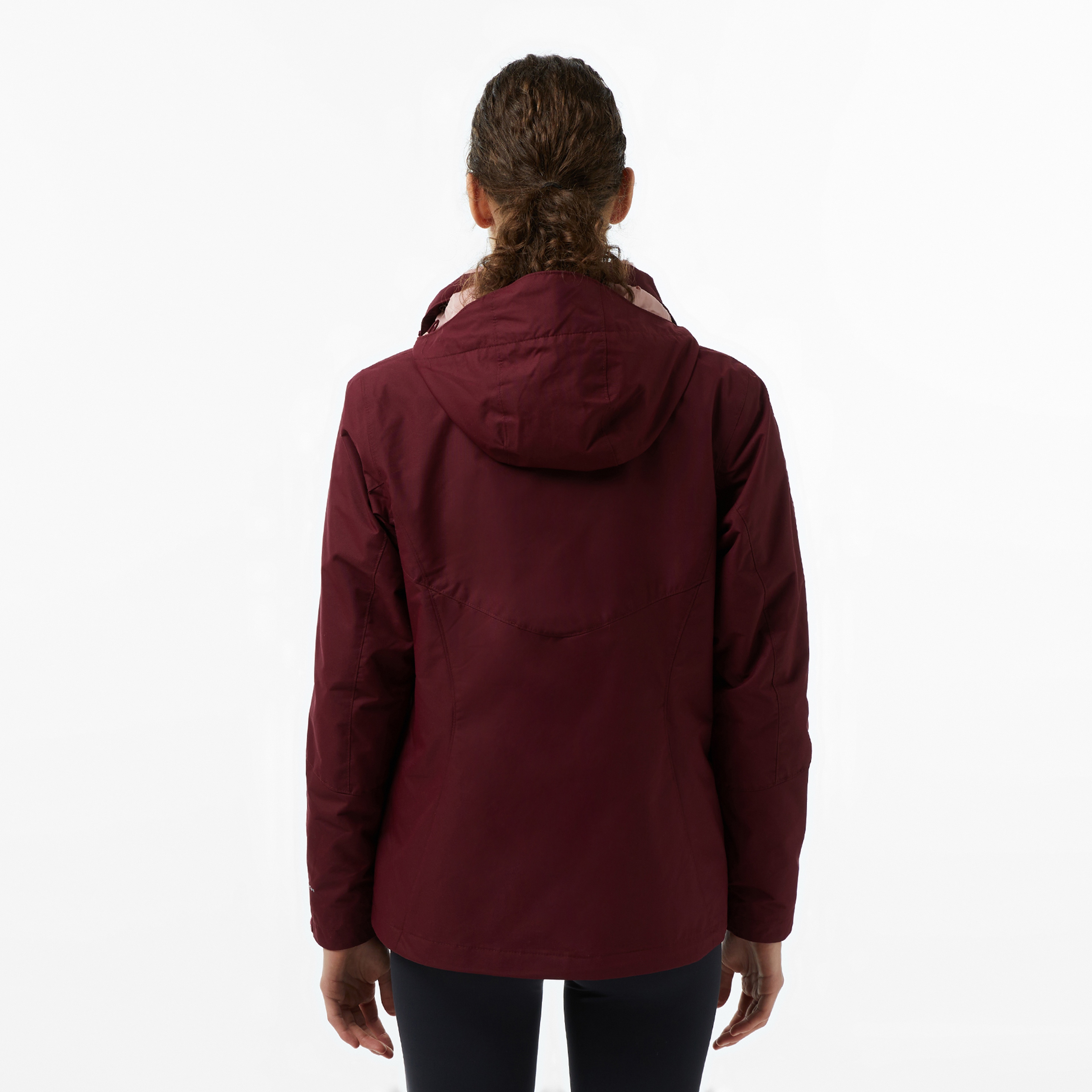 Columbia Bugaboo III Fleece Interchange Kadın Bordo Mont