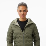 Columbia Delta Ridge II Down Hooded Kadın Yeşil Mont