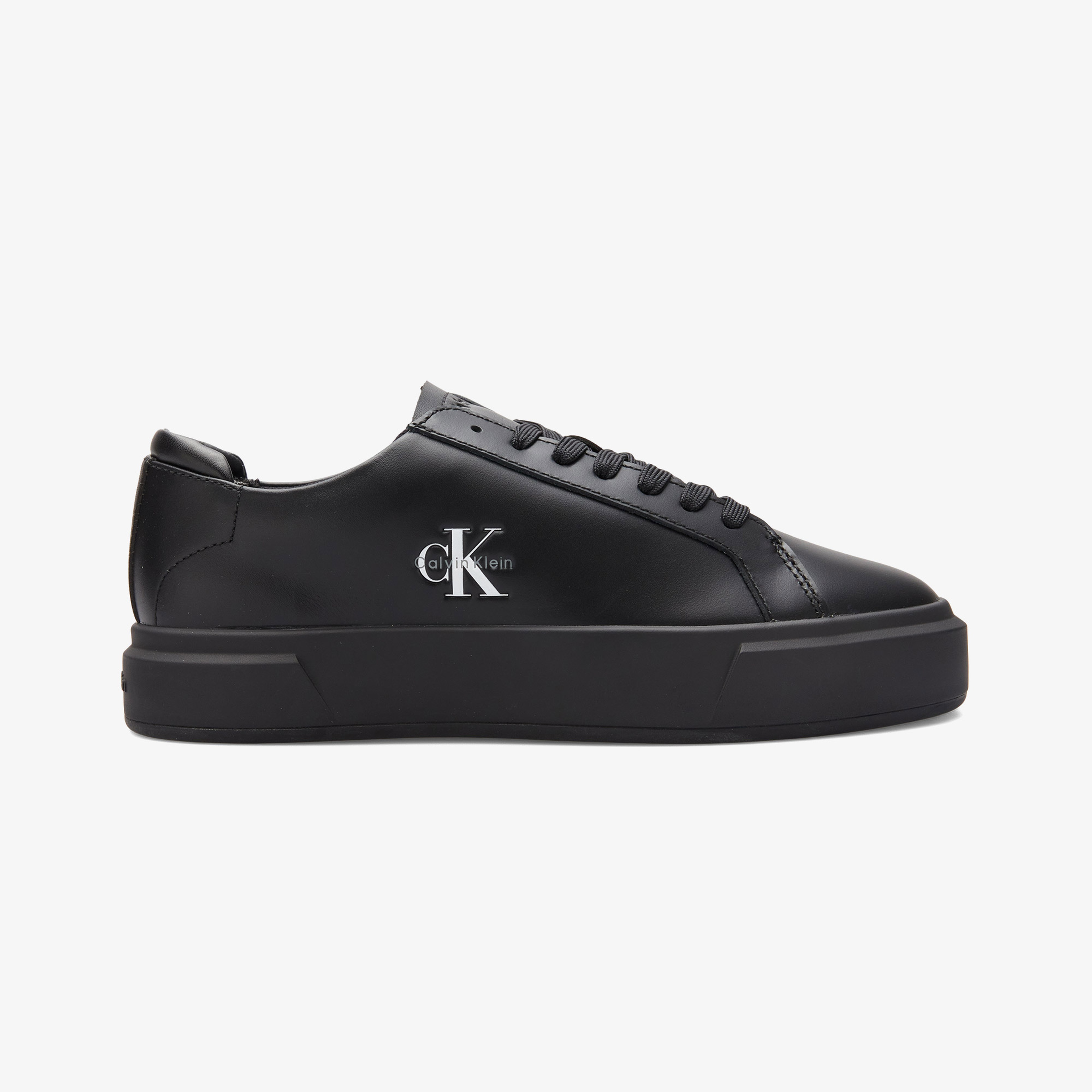Calvin Klein Basket Cupsole Lace Up  Kadın Siyah Sneaker