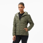 Columbia Delta Ridge II Down Hooded Kadın Yeşil Mont
