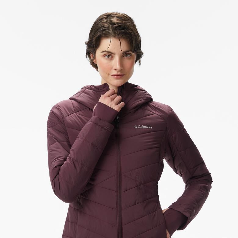 Columbia Joy Peak II Hooded Kadın Bordo Mont