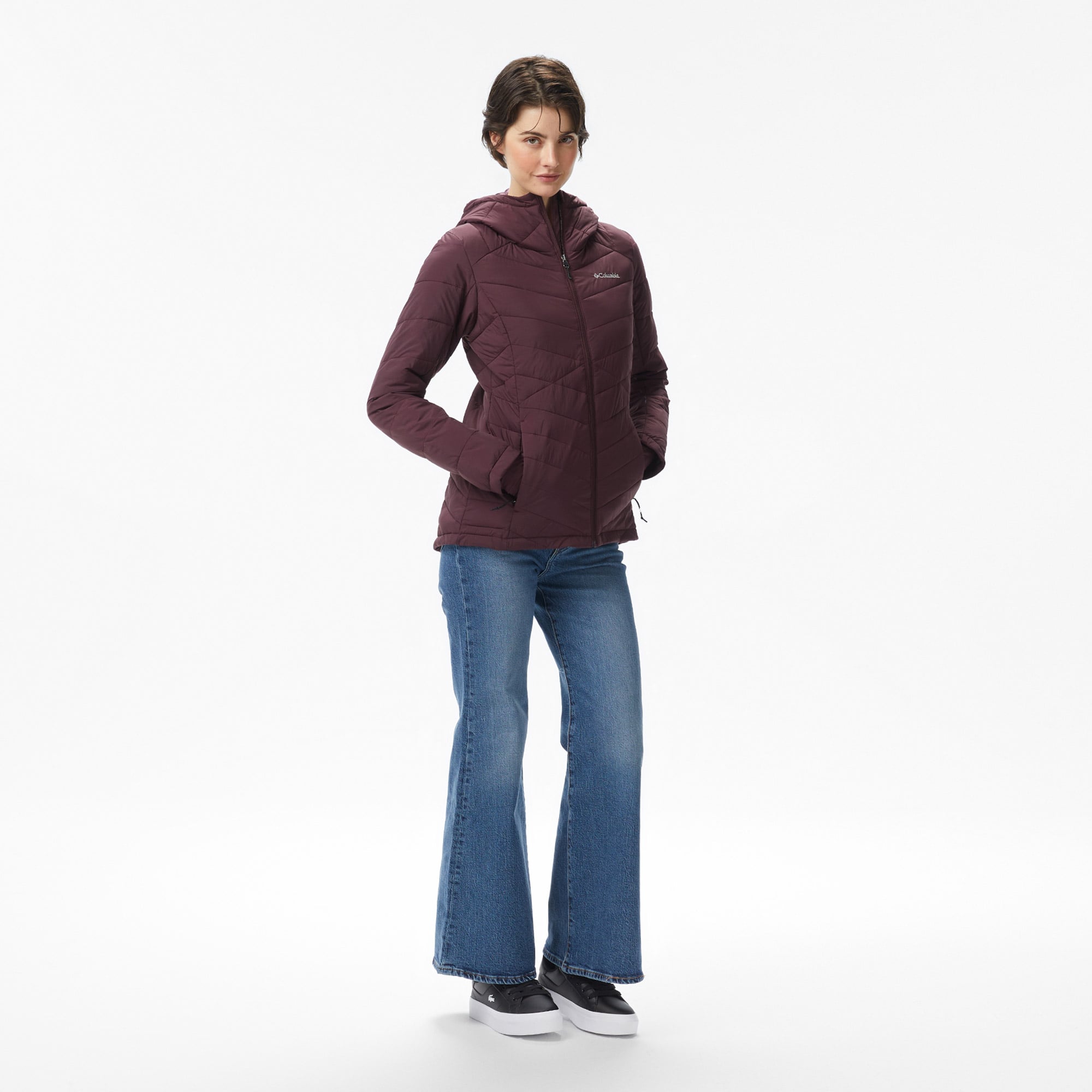 Columbia Joy Peak II Hooded Kadın Bordo Mont