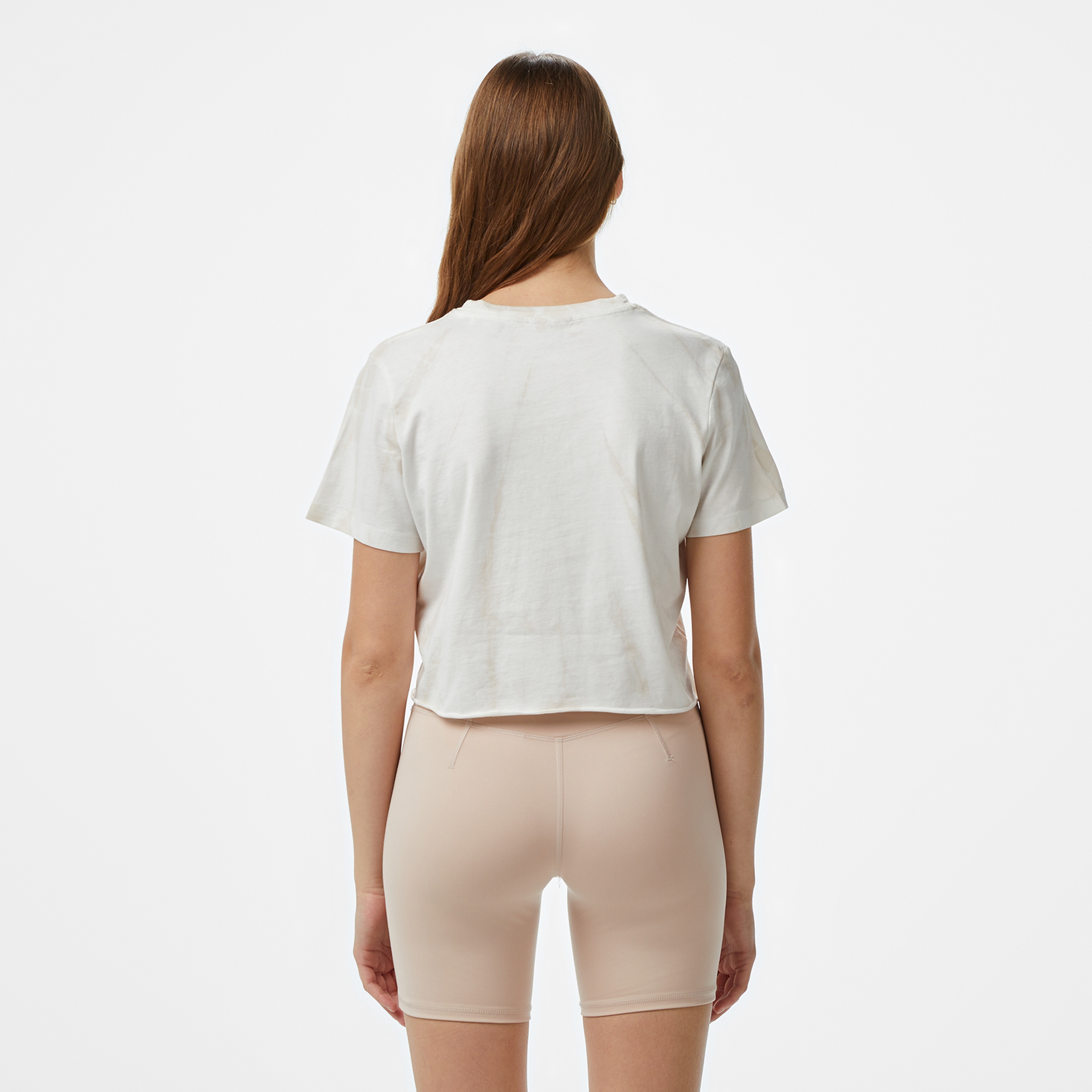 Guess Genziana Crop Mid Organiceam 180 Kadın Renkli T-Shirt