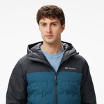 Columbia Grand Trek III Down Hooded Erkek Mavi Mont
