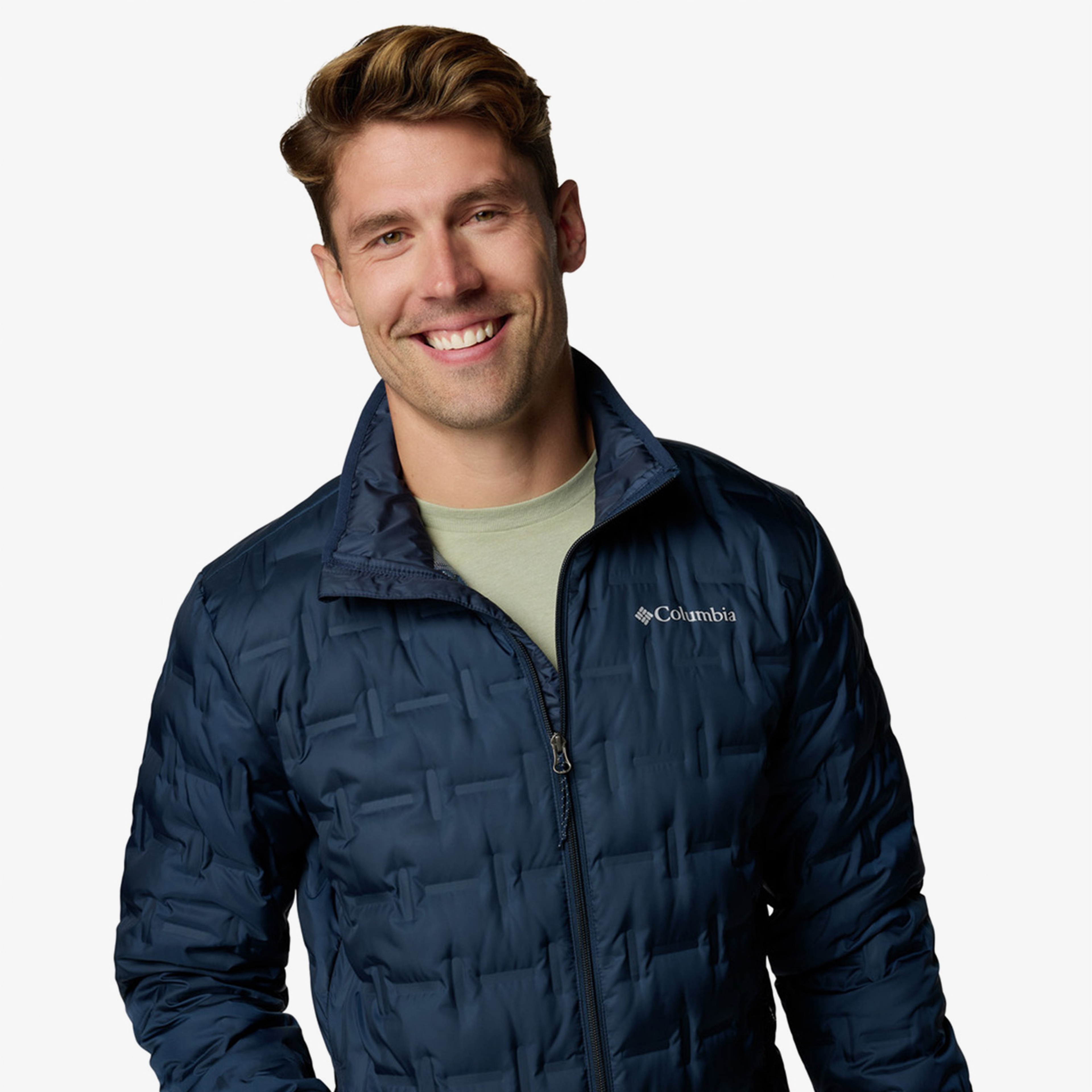 Columbia Delta Ridge II Down Erkek Lacivert Mont