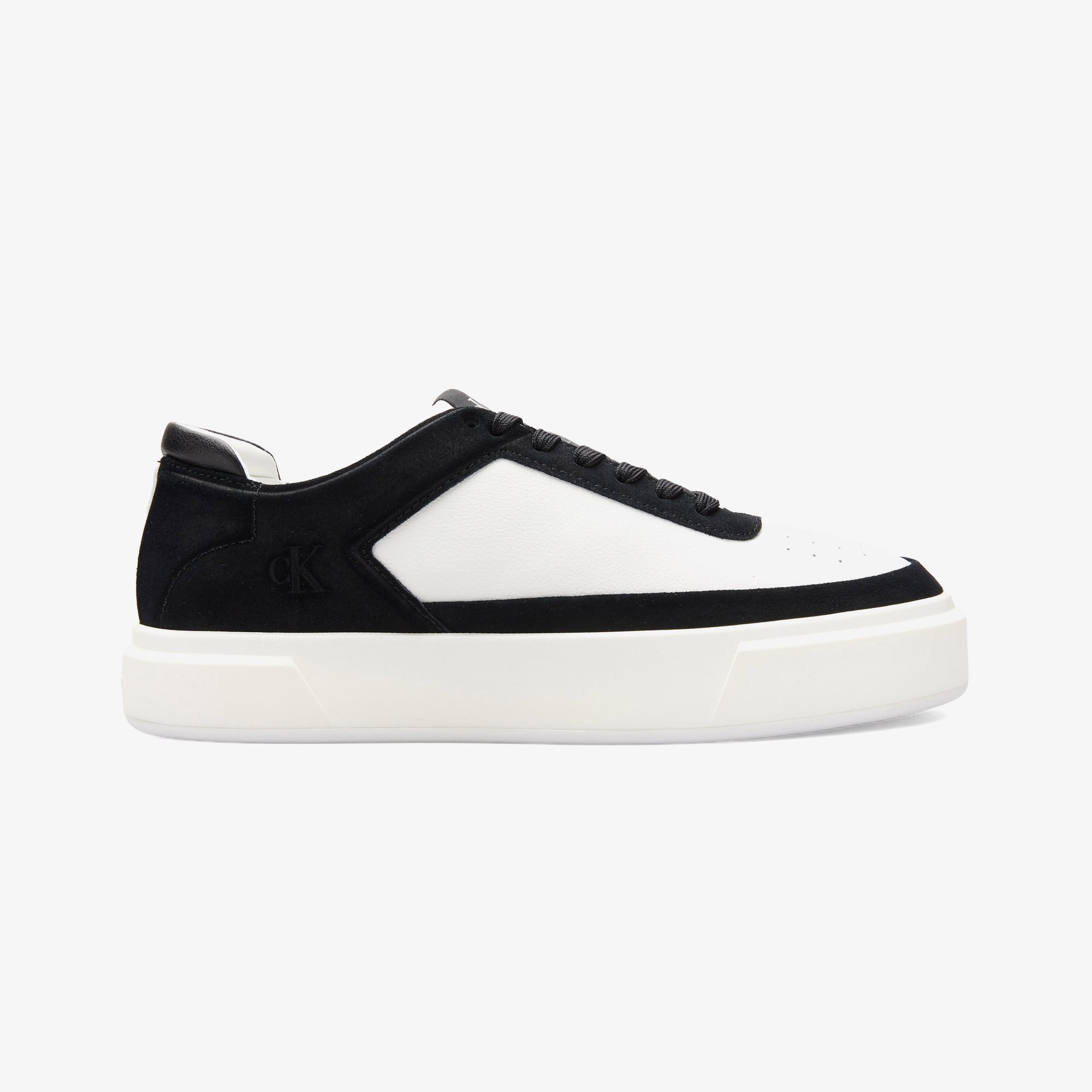 Calvin Klein Basket Cupsole Lace Up Erkek Siyah Sneaker