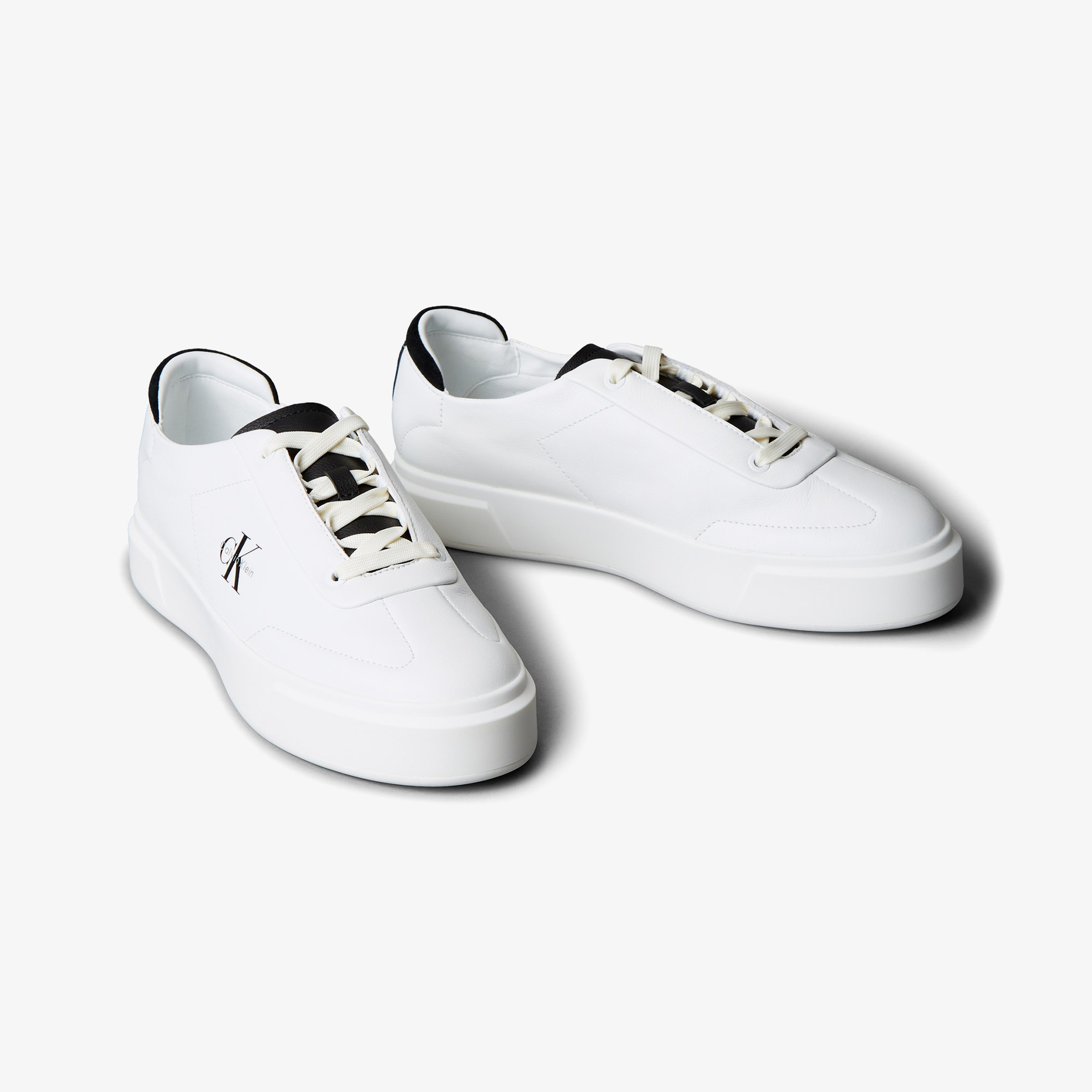 Calvin Klein Basket Cupsole Lace Up Erkek Siyah Sneaker