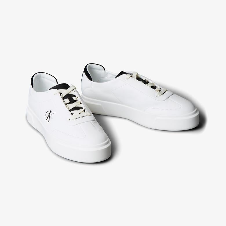 Calvin Klein Basket Cupsole Lace Up Erkek Siyah Sneaker