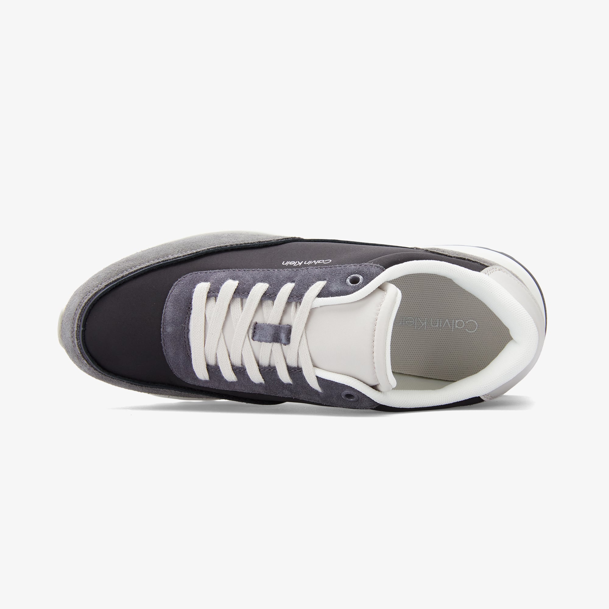 Calvin Klein Low Top Lace Up Repreve Mix Erkek Gri Sneaker