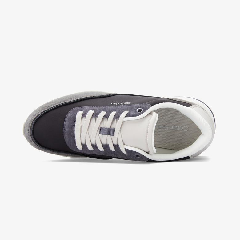Calvin Klein Low Top Lace Up Repreve Mix Erkek Gri Sneaker