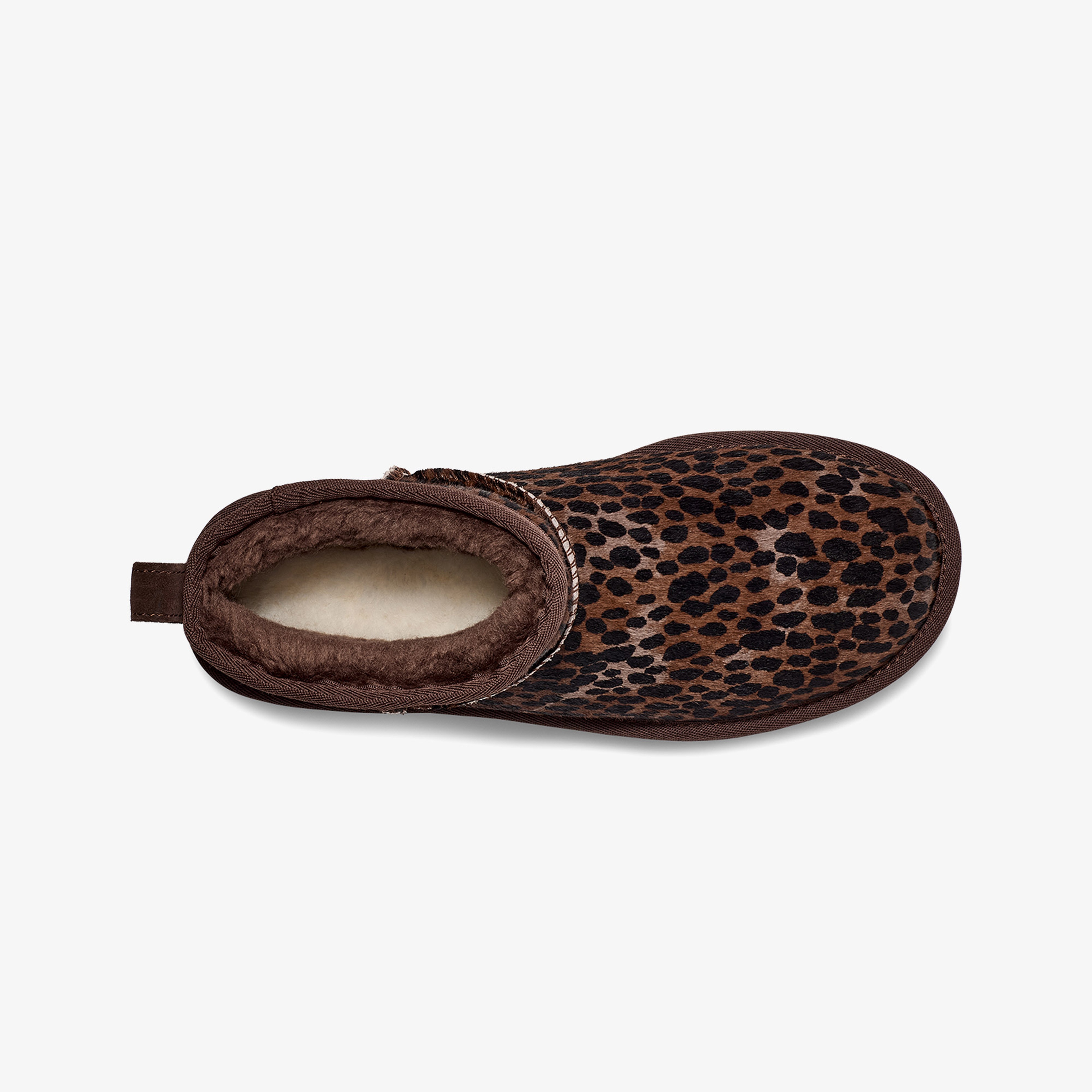 UGG Classic Mini Caspian Leopar Desenli Kadın Kahverengi Bot