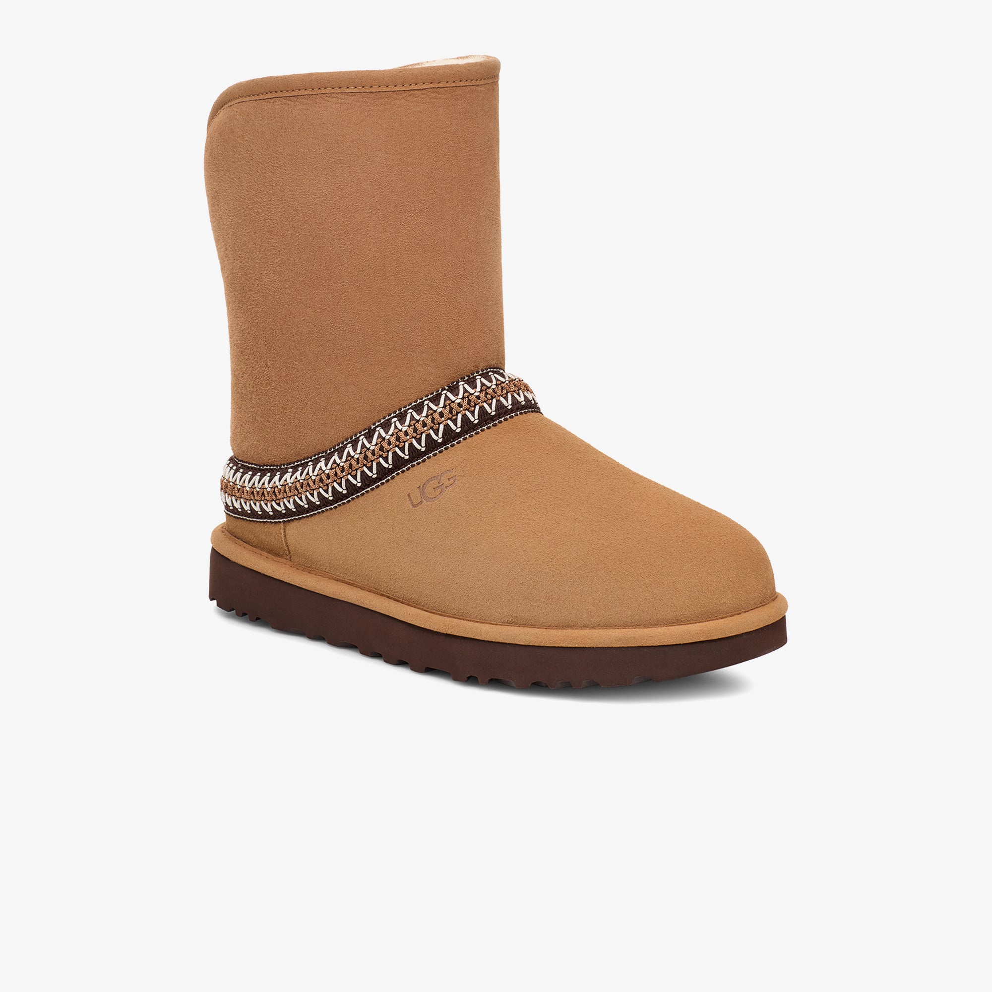 UGG Classic Short Crescent Kadın Taba Bot