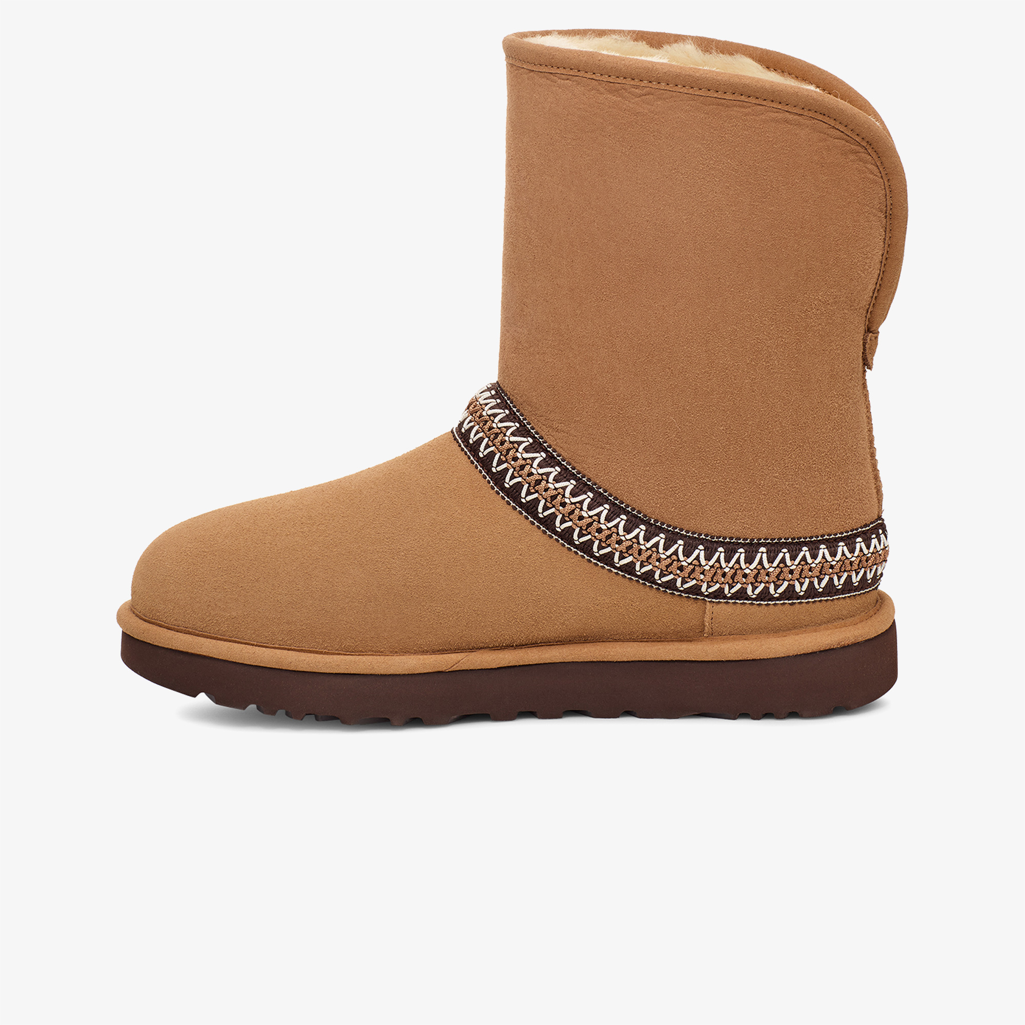 UGG Classic Short Crescent Kadın Taba Bot